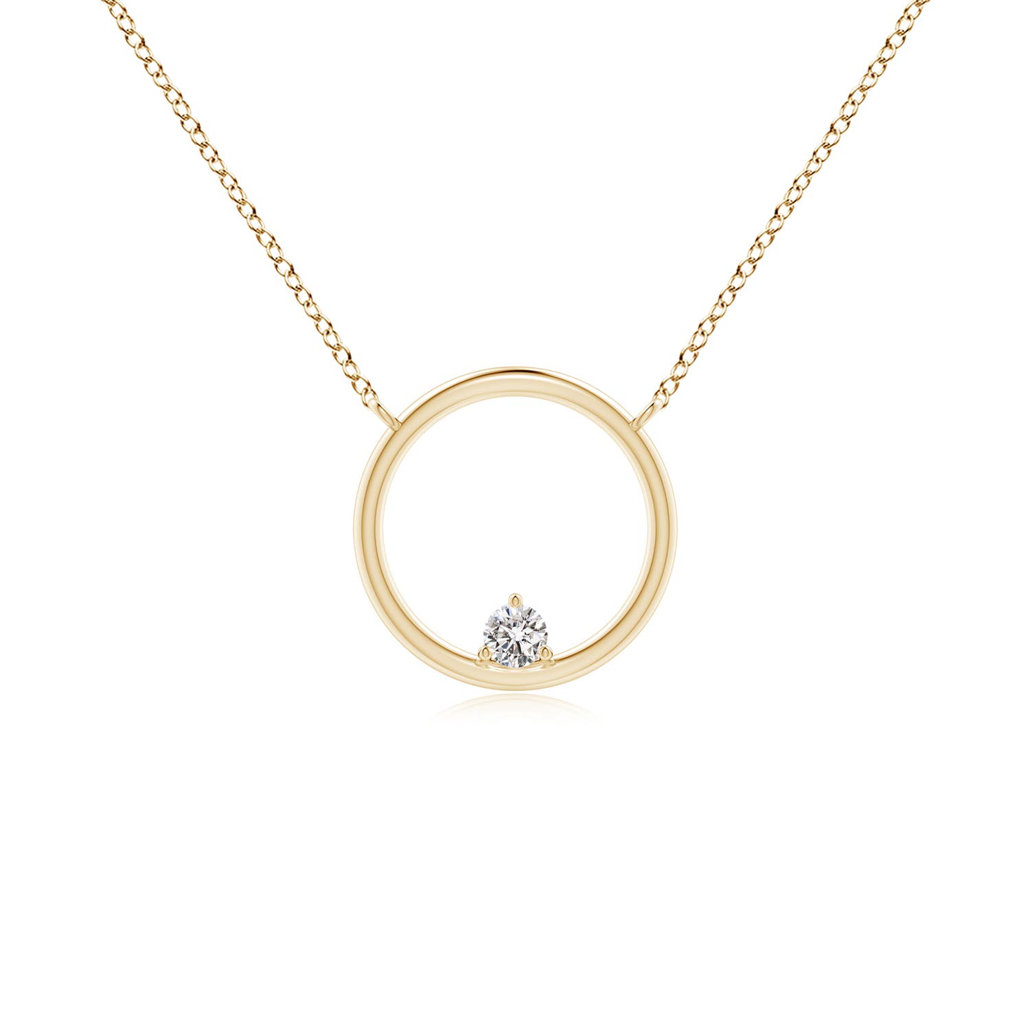 I-J, I1-I2 / 0.07 CT / 14 KT Yellow Gold