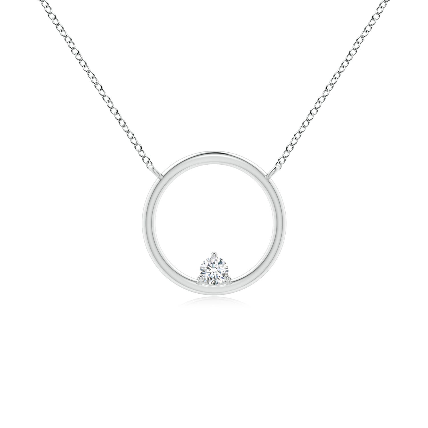 G, VS2 / 0.11 CT / 14 KT White Gold