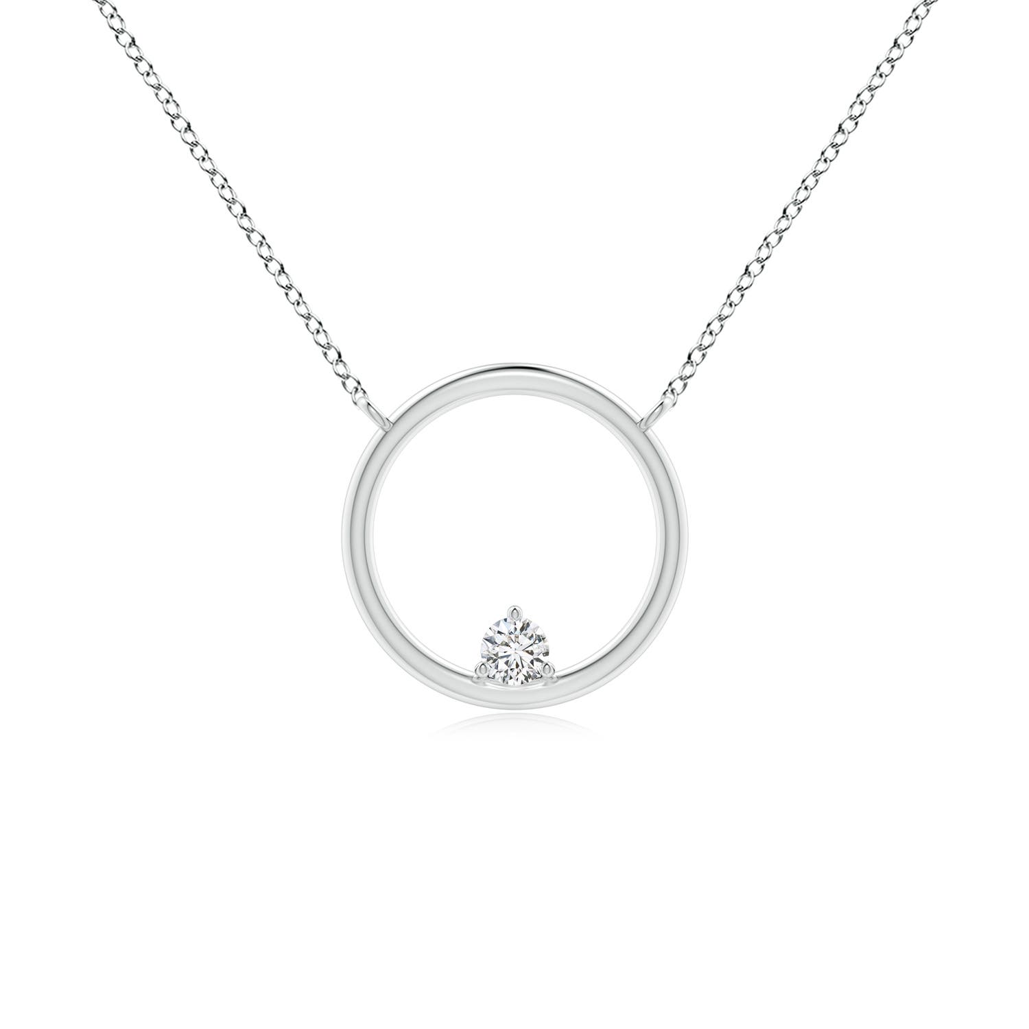 H, SI2 / 0.11 CT / 14 KT White Gold