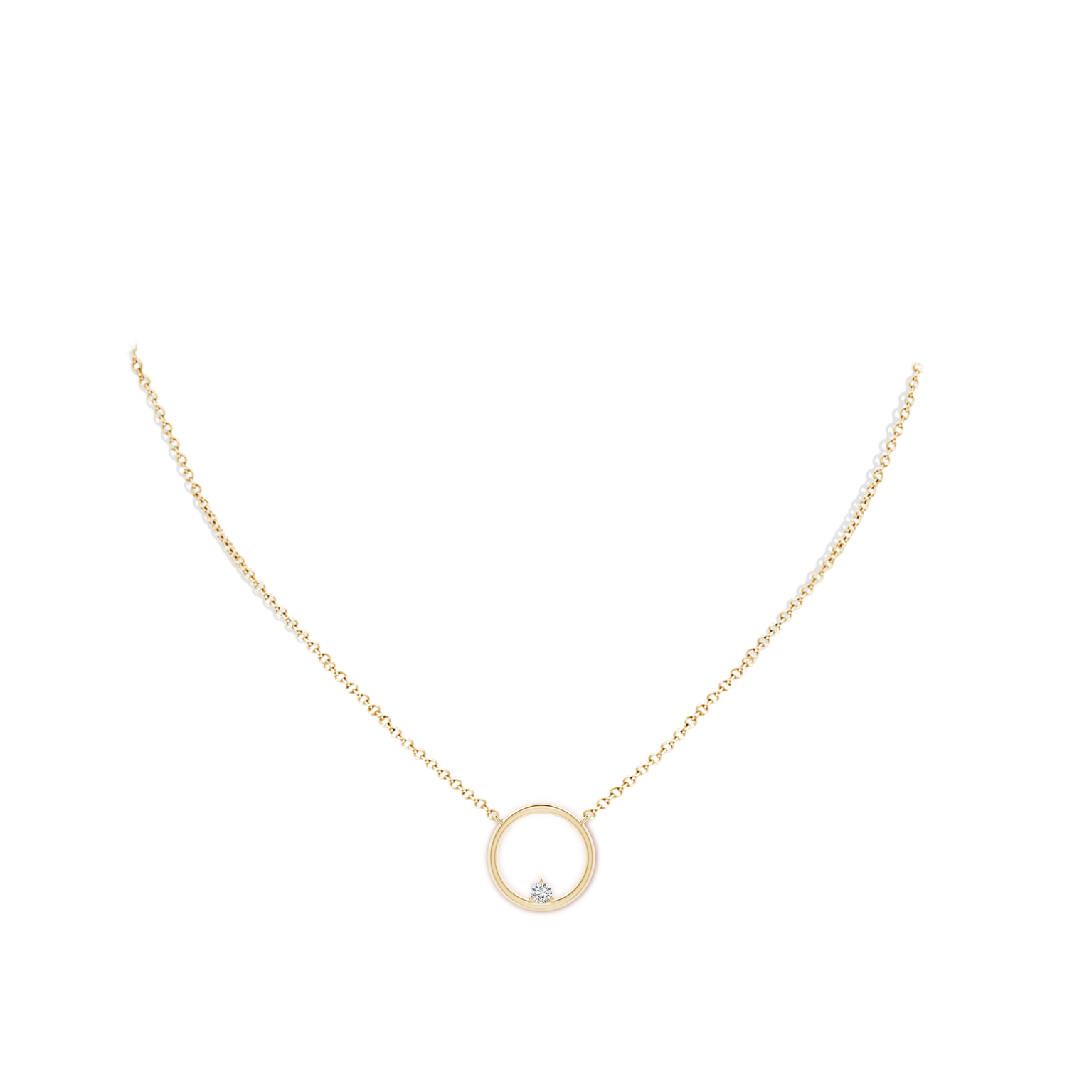 H, SI2 / 0.11 CT / 14 KT Yellow Gold