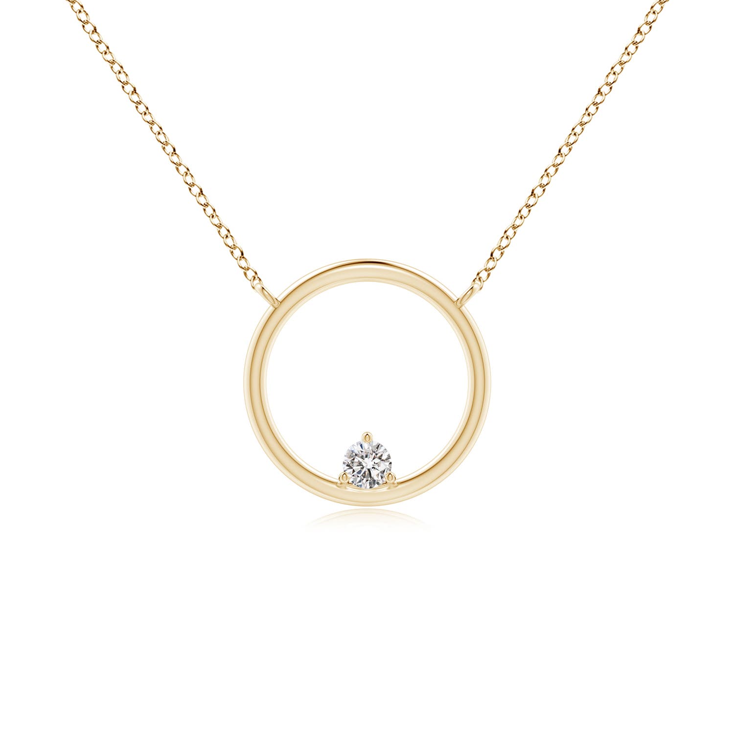 I-J, I1-I2 / 0.11 CT / 14 KT Yellow Gold