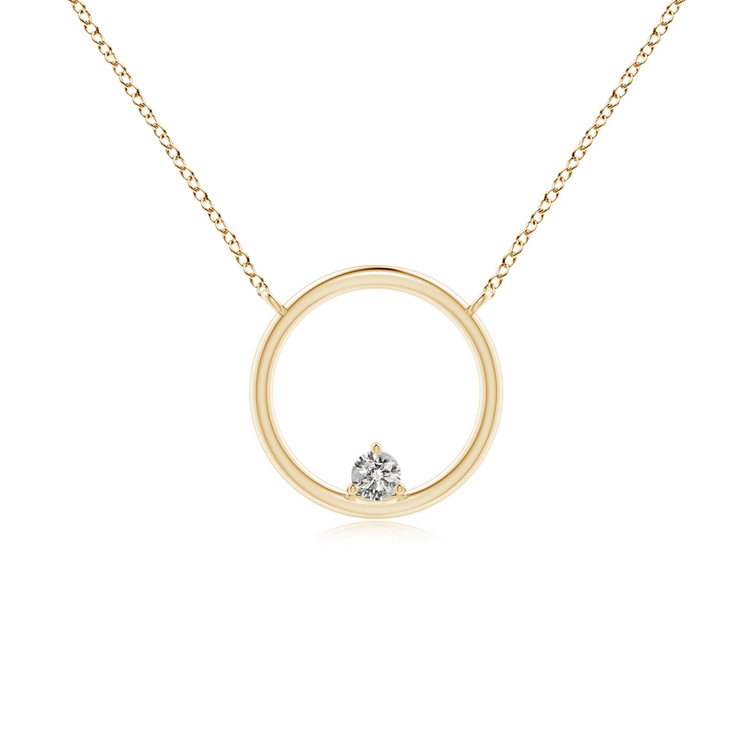 K, I3 / 0.11 CT / 14 KT Yellow Gold