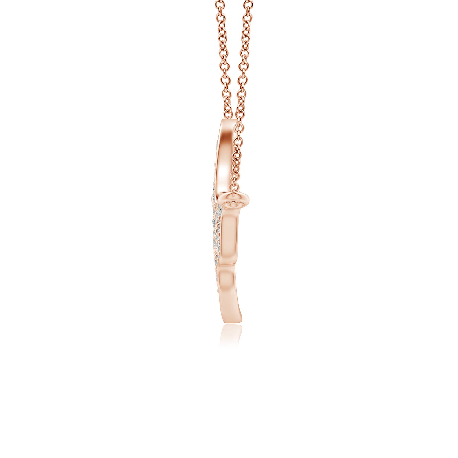 K, I3 / 0.34 CT / 14 KT Rose Gold