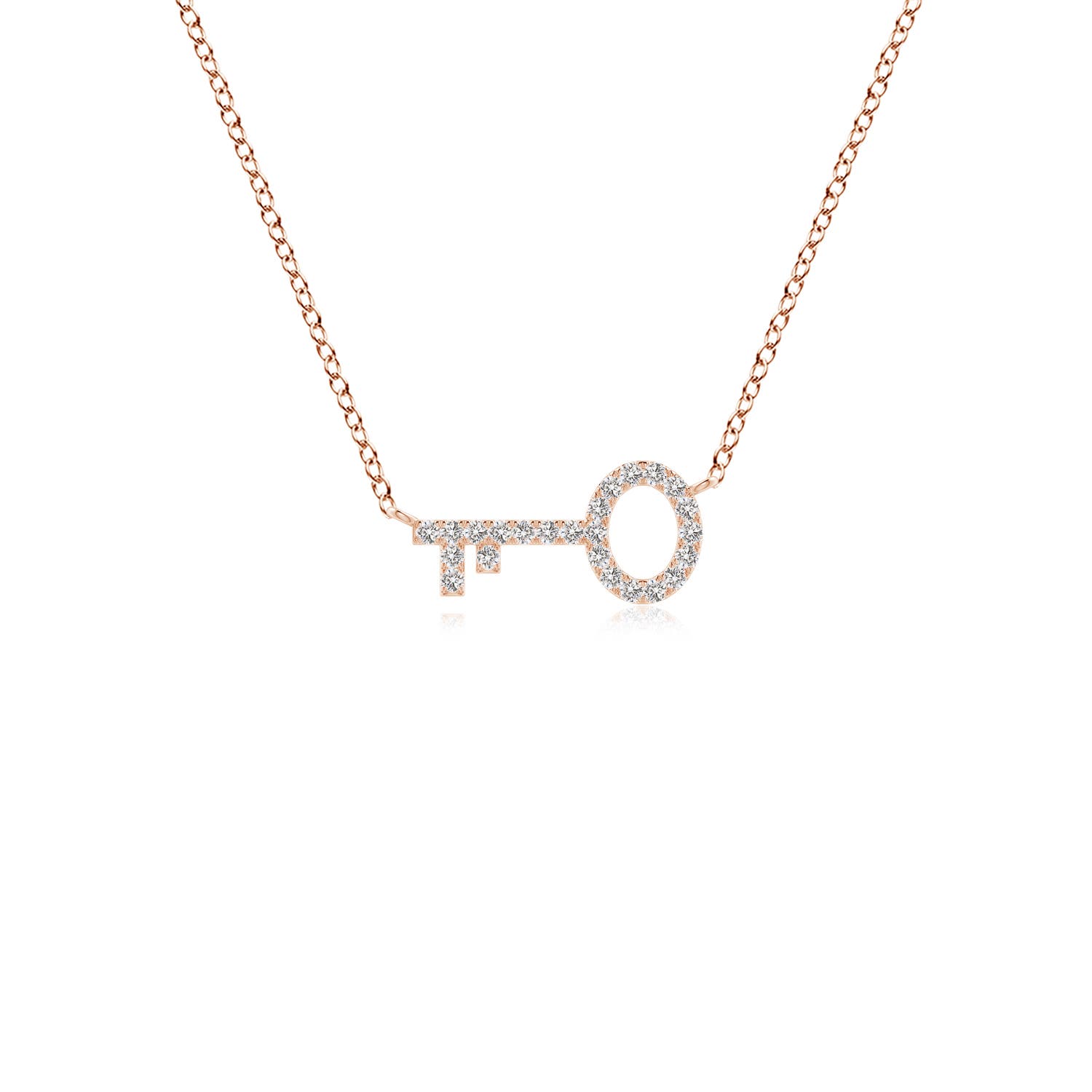 I-J, I1-I2 / 0.14 CT / 14 KT Rose Gold