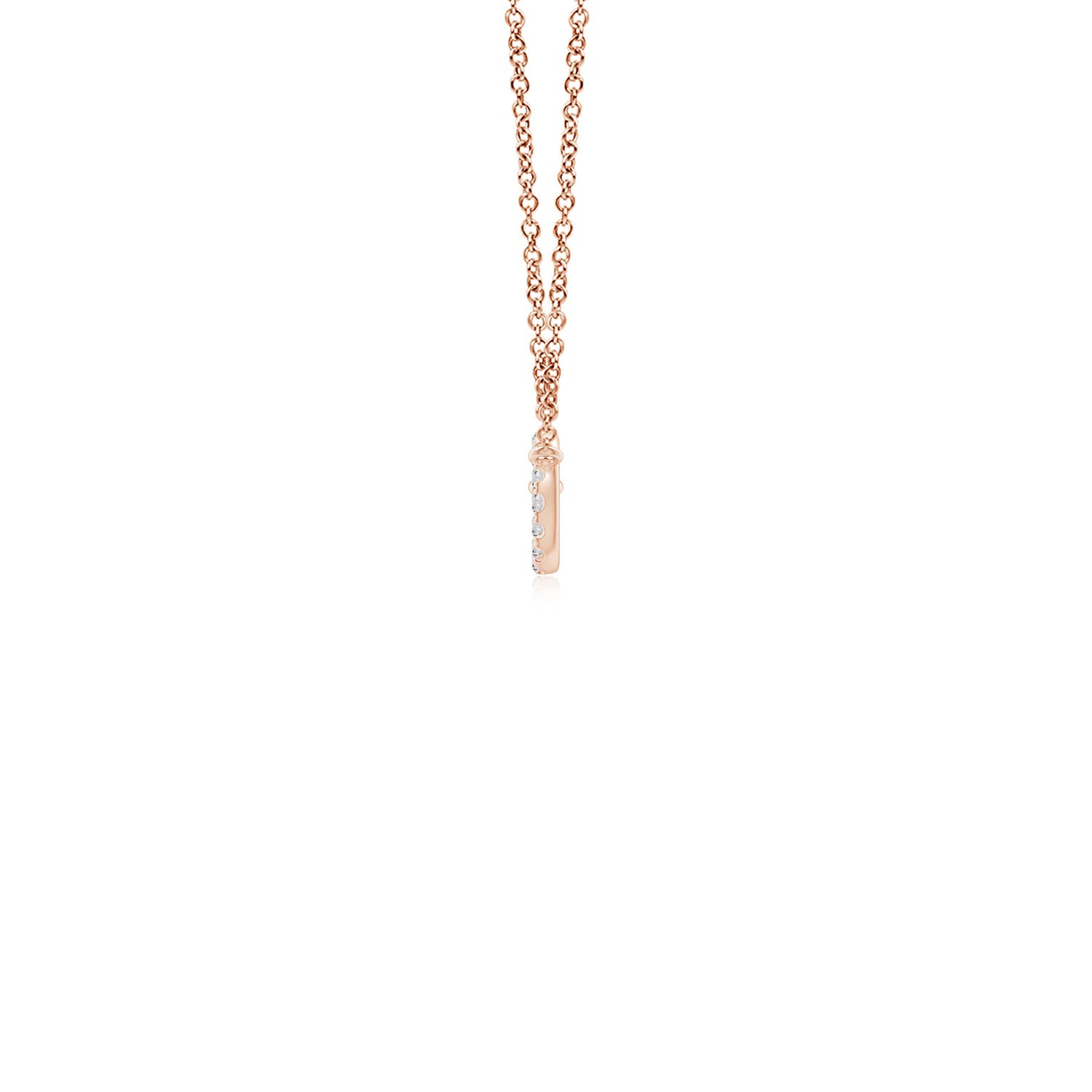 I-J, I1-I2 / 0.14 CT / 14 KT Rose Gold