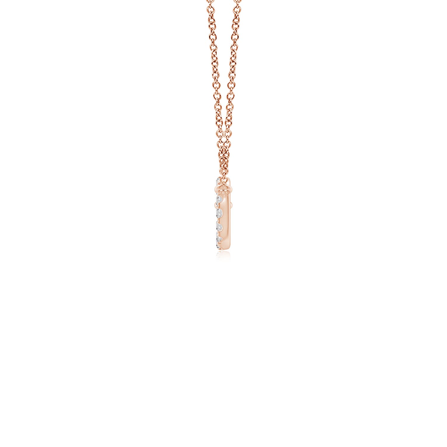 I-J, I1-I2 / 0.19 CT / 14 KT Rose Gold