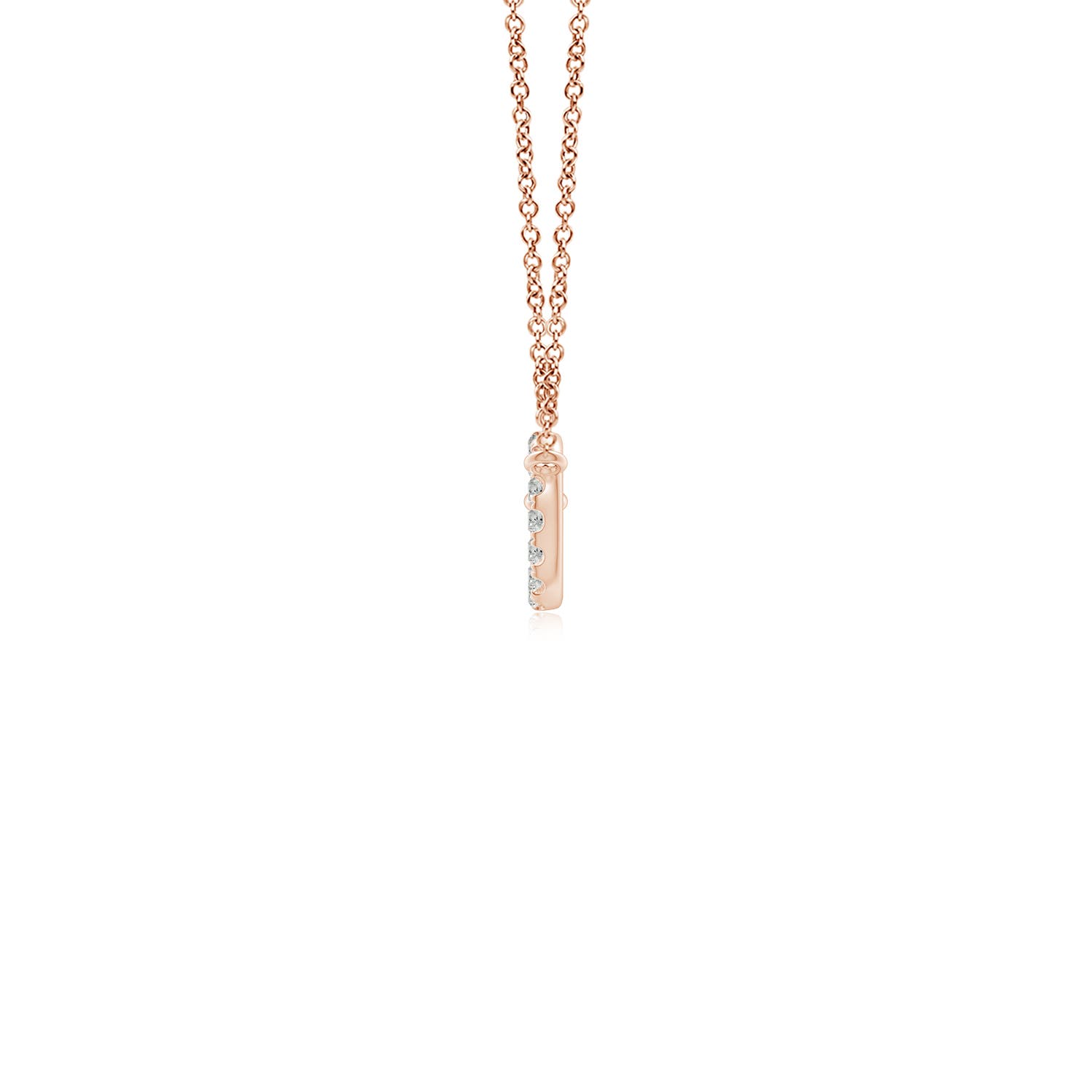 K, I3 / 0.19 CT / 14 KT Rose Gold