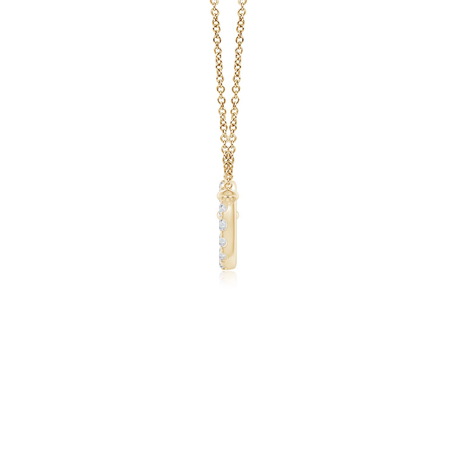 H, SI2 / 0.34 CT / 14 KT Yellow Gold