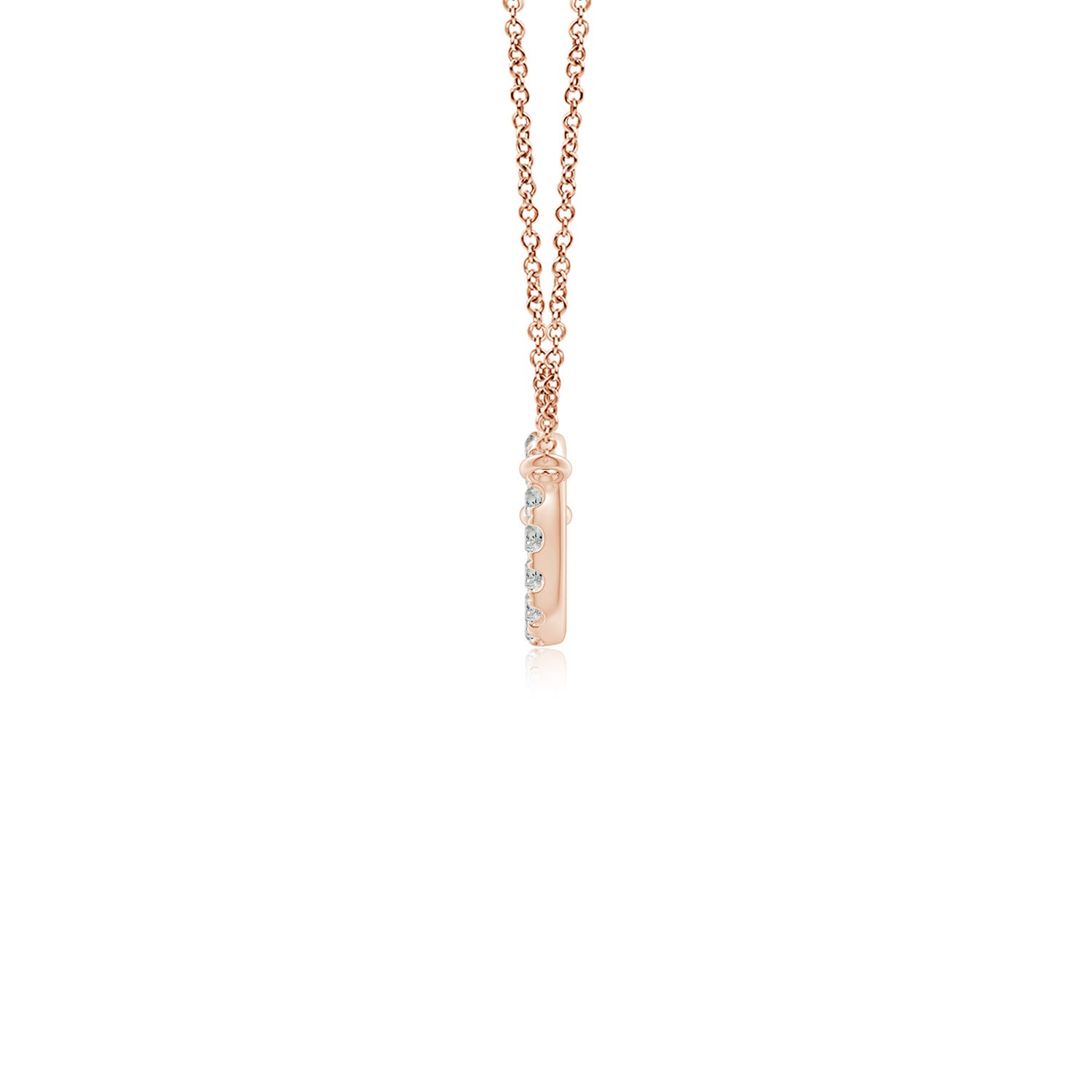 K, I3 / 0.34 CT / 14 KT Rose Gold