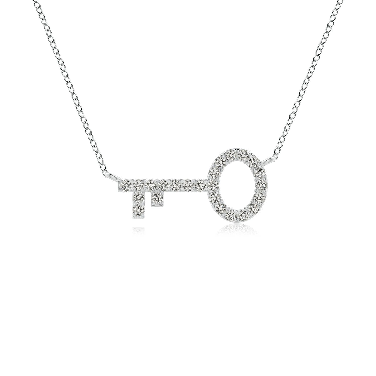 K, I3 / 0.34 CT / 14 KT White Gold