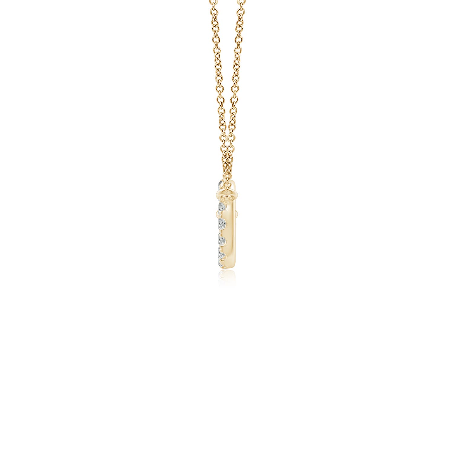 K, I3 / 0.34 CT / 14 KT Yellow Gold