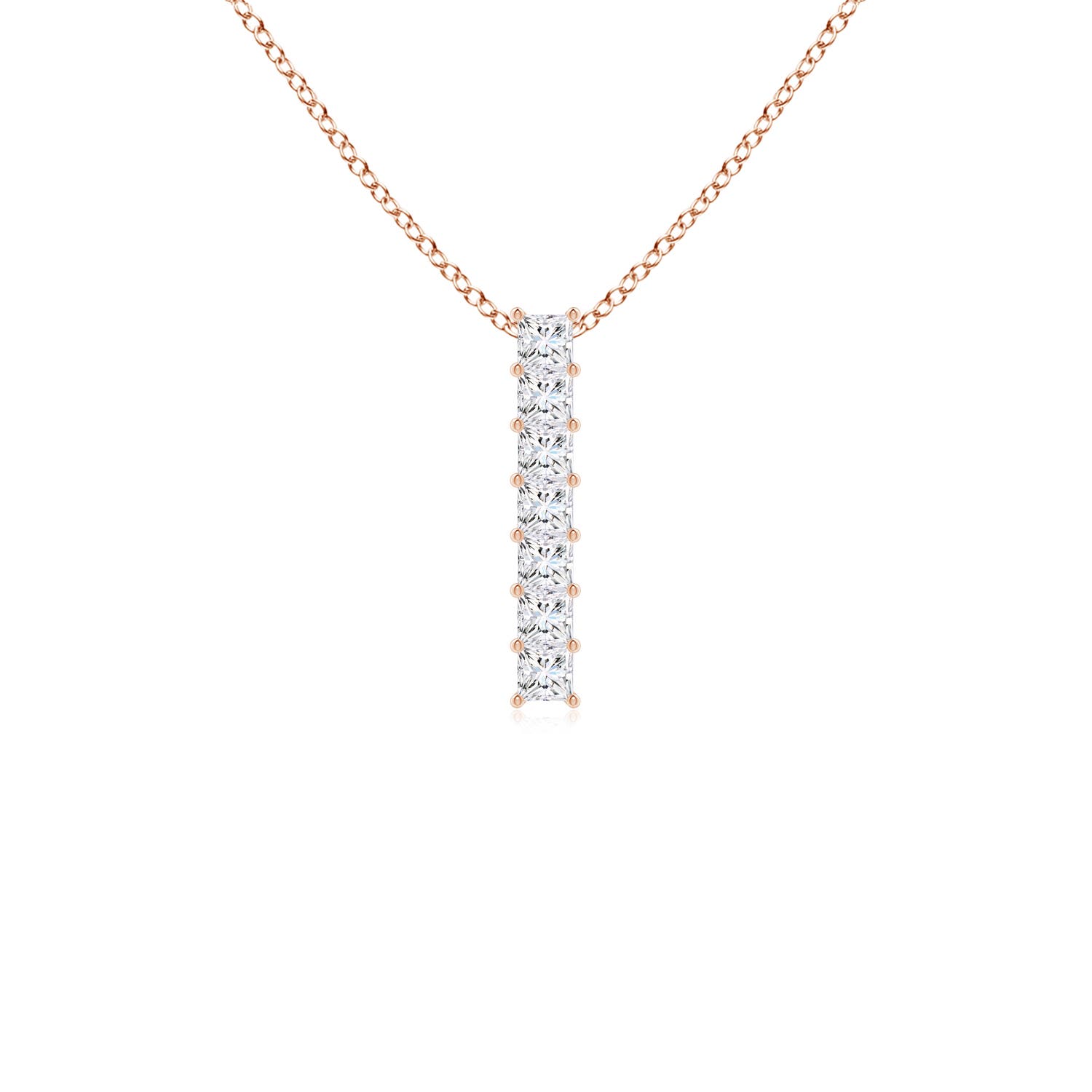 G, VS2 / 0.49 CT / 14 KT Rose Gold