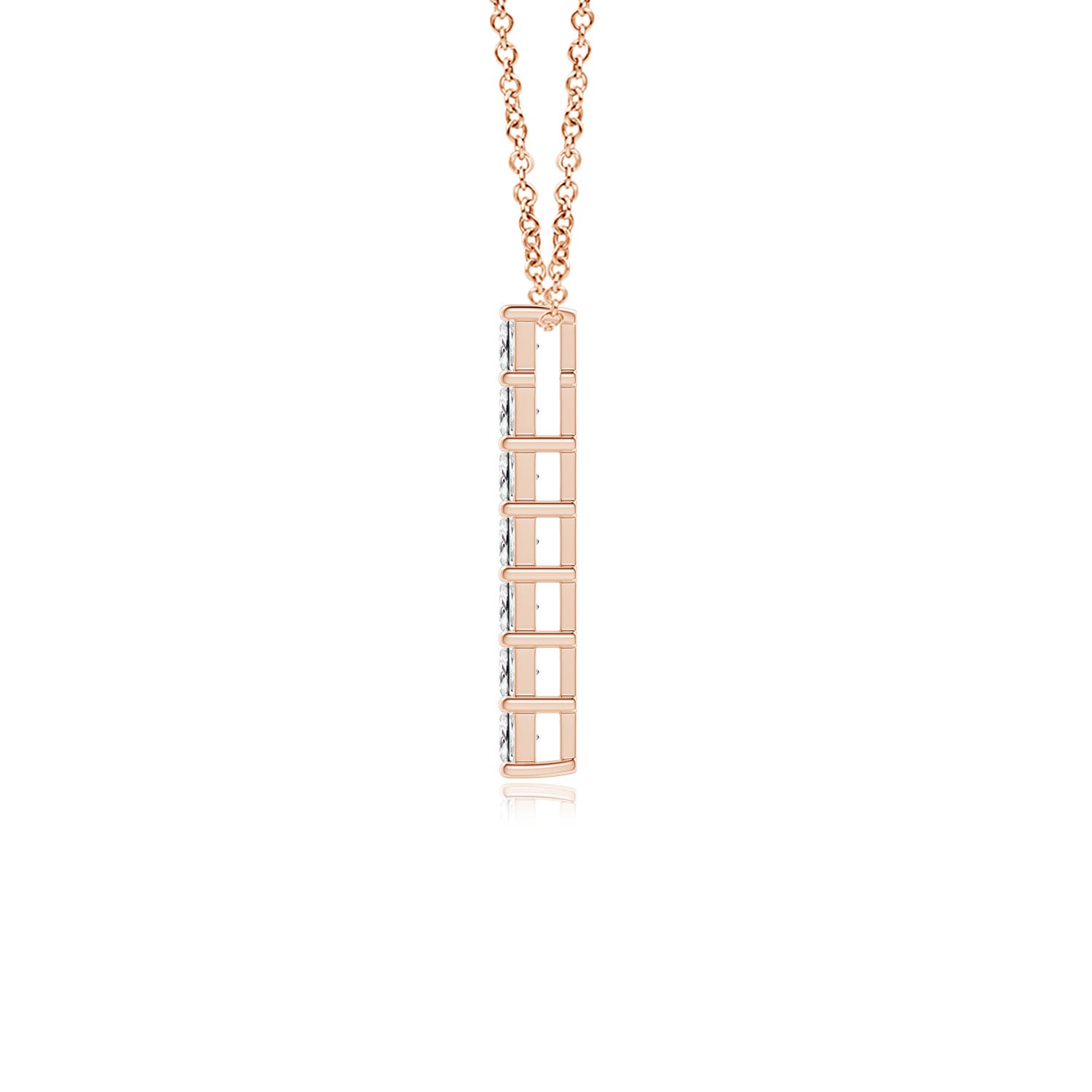 I-J, I1-I2 / 0.77 CT / 14 KT Rose Gold