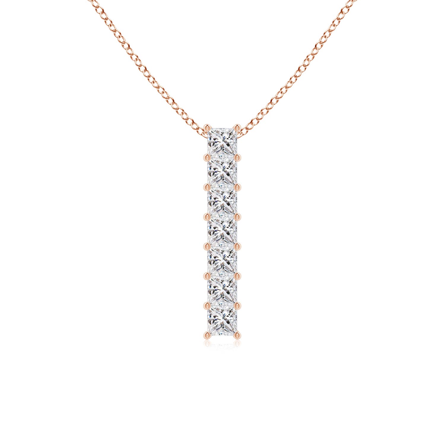 I-J, I1-I2 / 0.98 CT / 14 KT Rose Gold