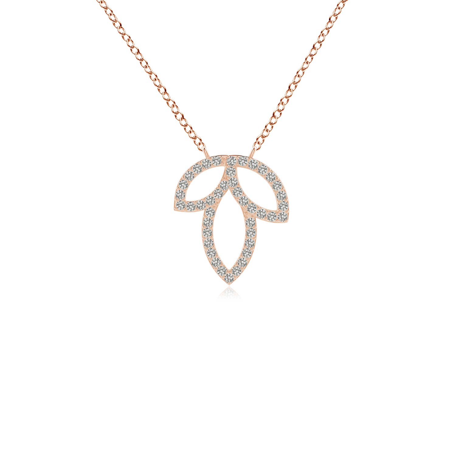 K, I3 / 0.15 CT / 14 KT Rose Gold