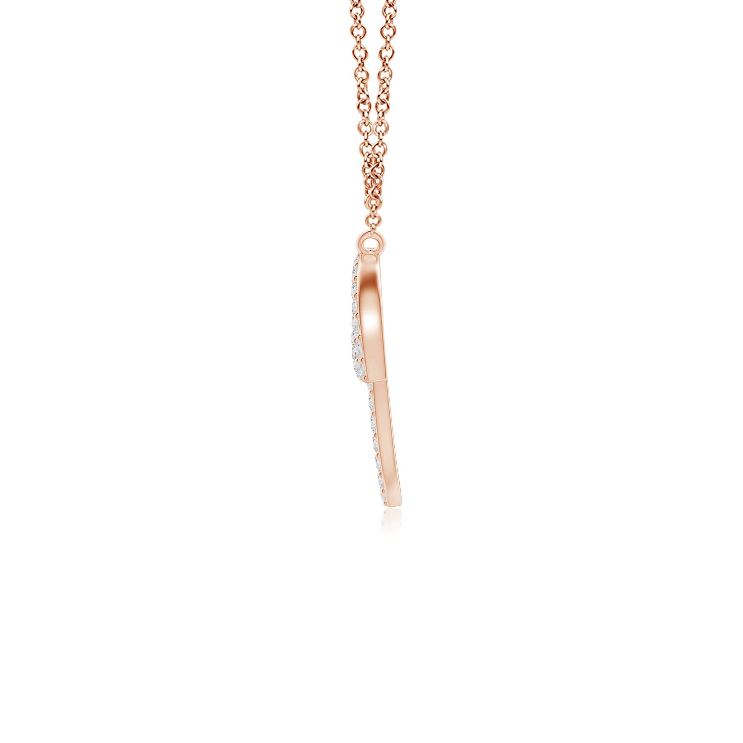 H, SI2 / 0.25 CT / 14 KT Rose Gold