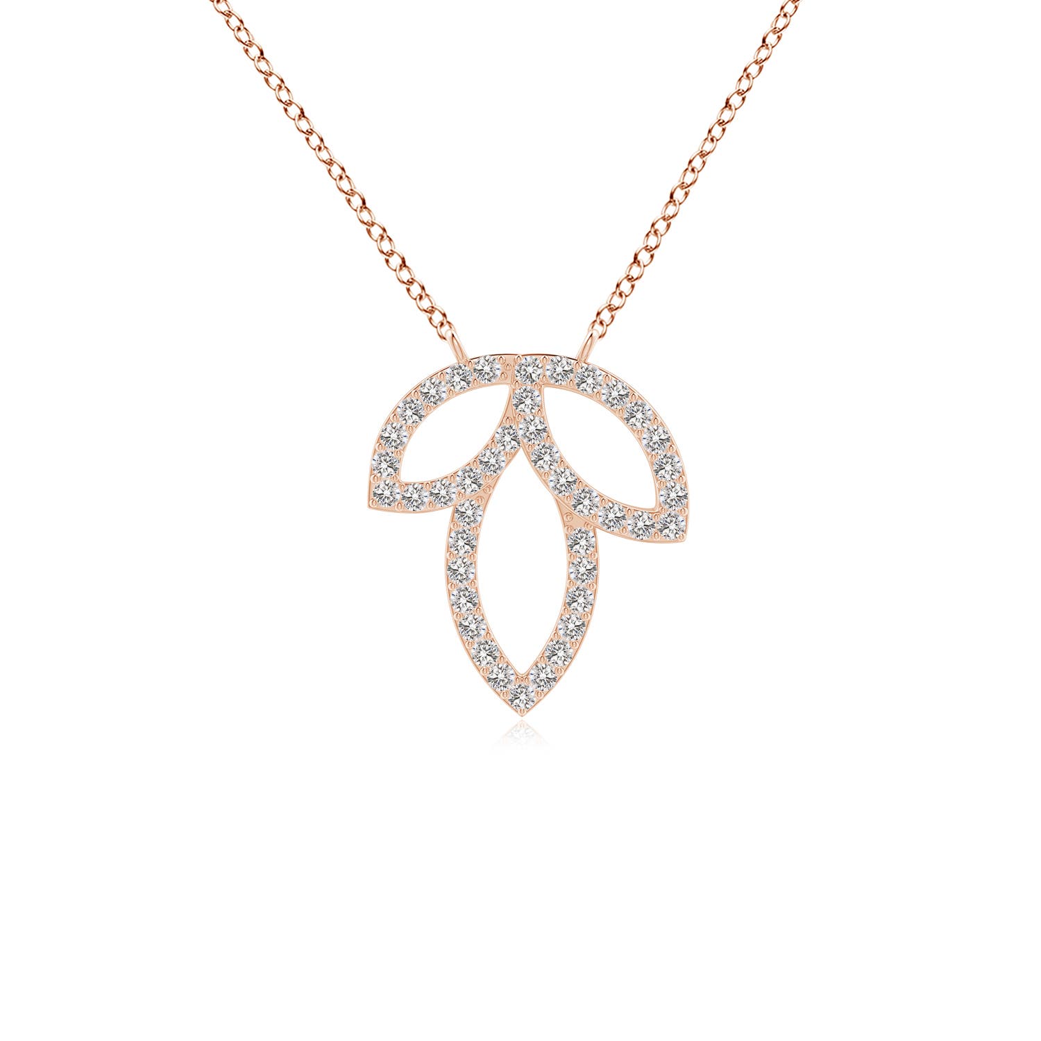 I-J, I1-I2 / 0.25 CT / 14 KT Rose Gold