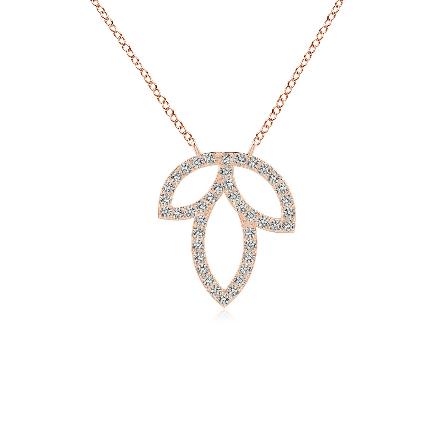 K, I3 / 0.25 CT / 14 KT Rose Gold