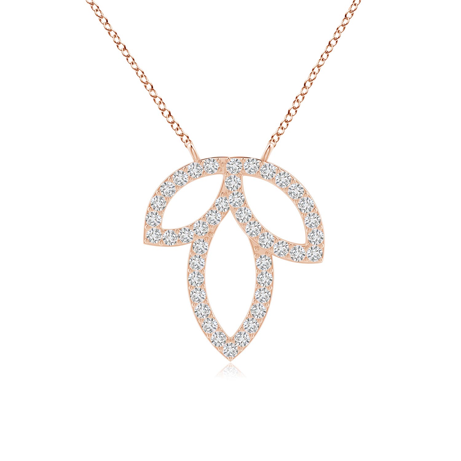 H, SI2 / 0.5 CT / 14 KT Rose Gold