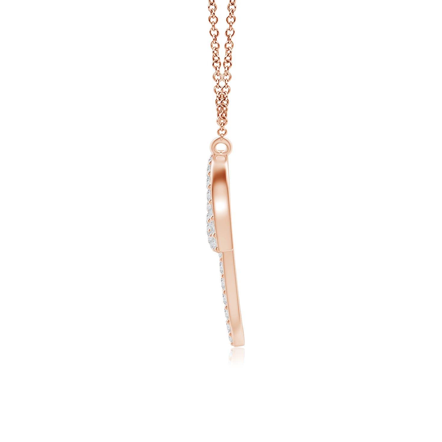 H, SI2 / 0.5 CT / 14 KT Rose Gold