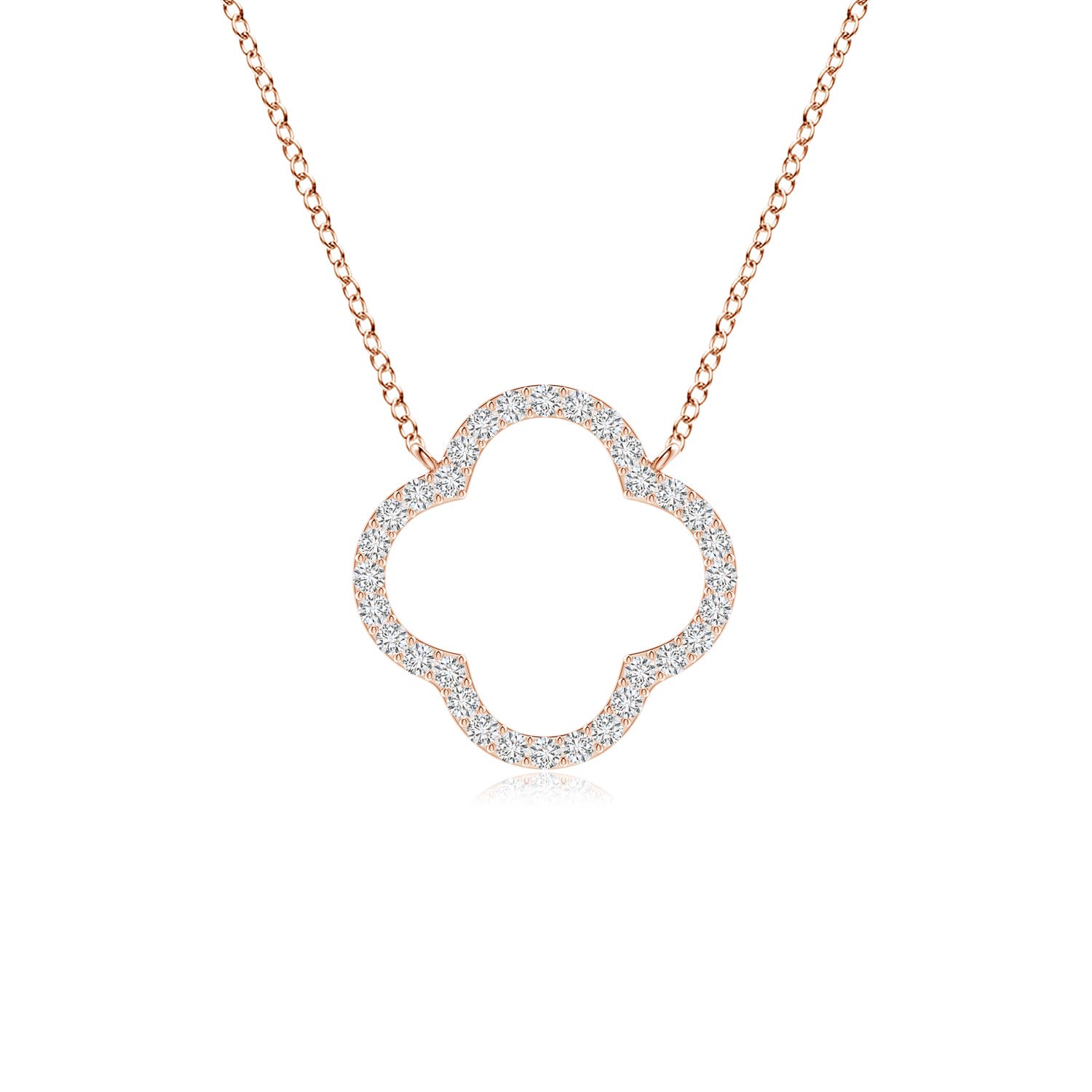 H, SI2 / 0.26 CT / 14 KT Rose Gold