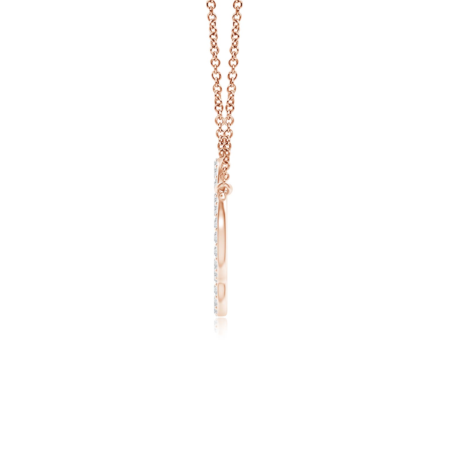 H, SI2 / 0.26 CT / 14 KT Rose Gold