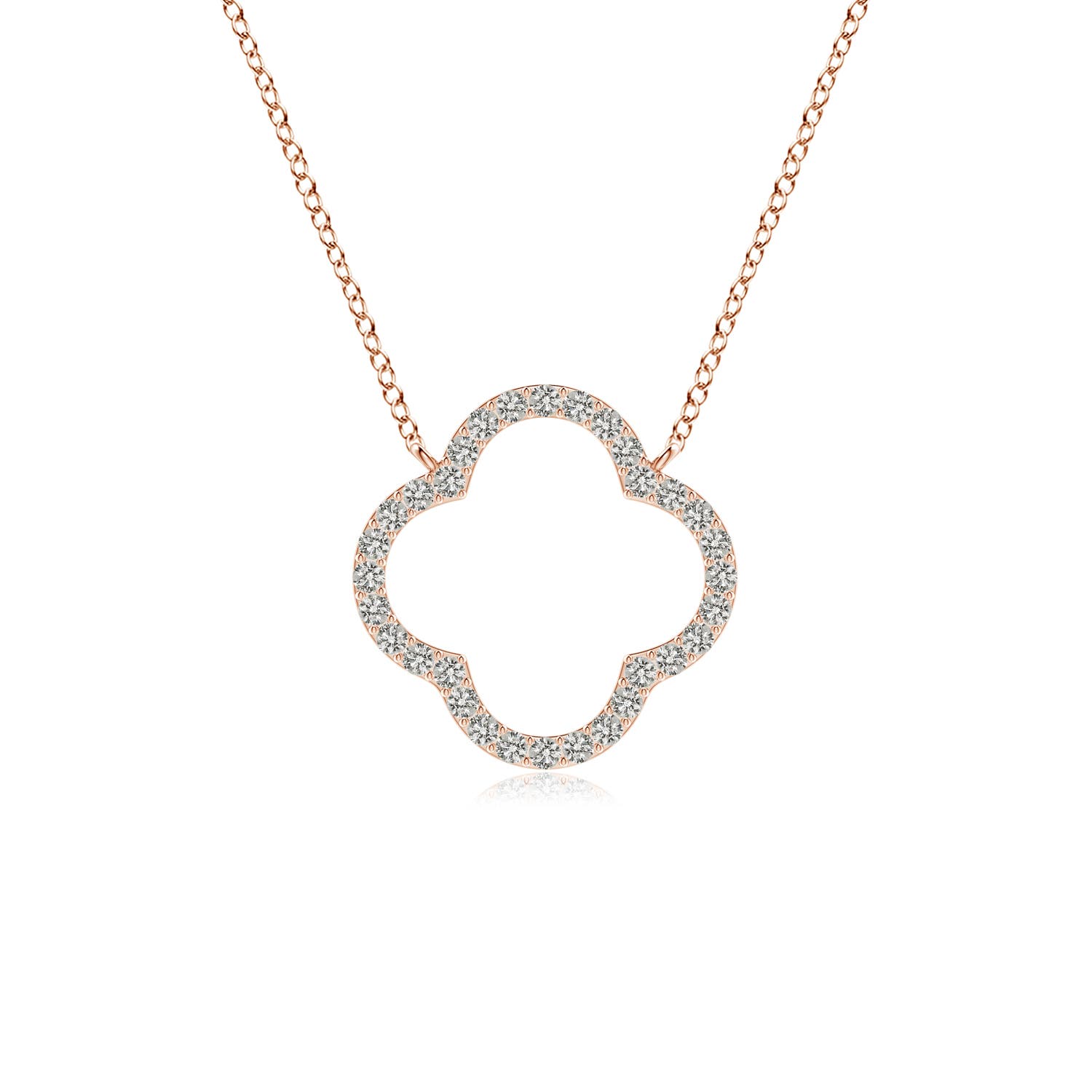 K, I3 / 0.26 CT / 14 KT Rose Gold