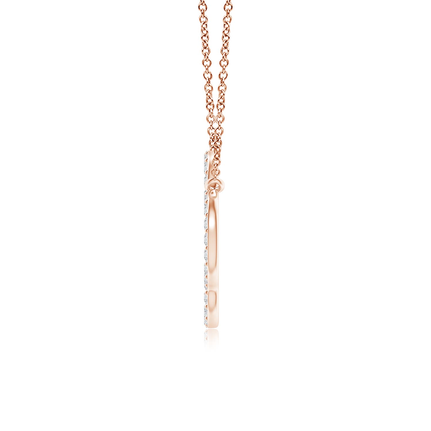 H, SI2 / 0.38 CT / 14 KT Rose Gold