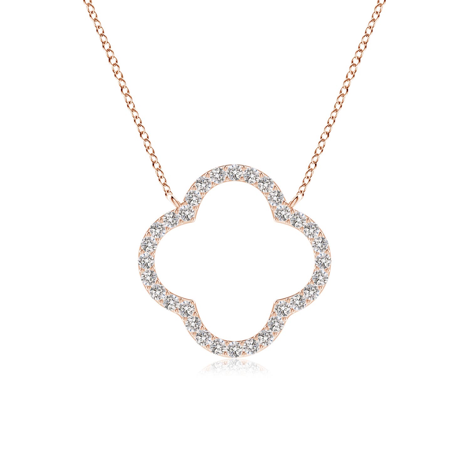 I-J, I1-I2 / 0.38 CT / 14 KT Rose Gold