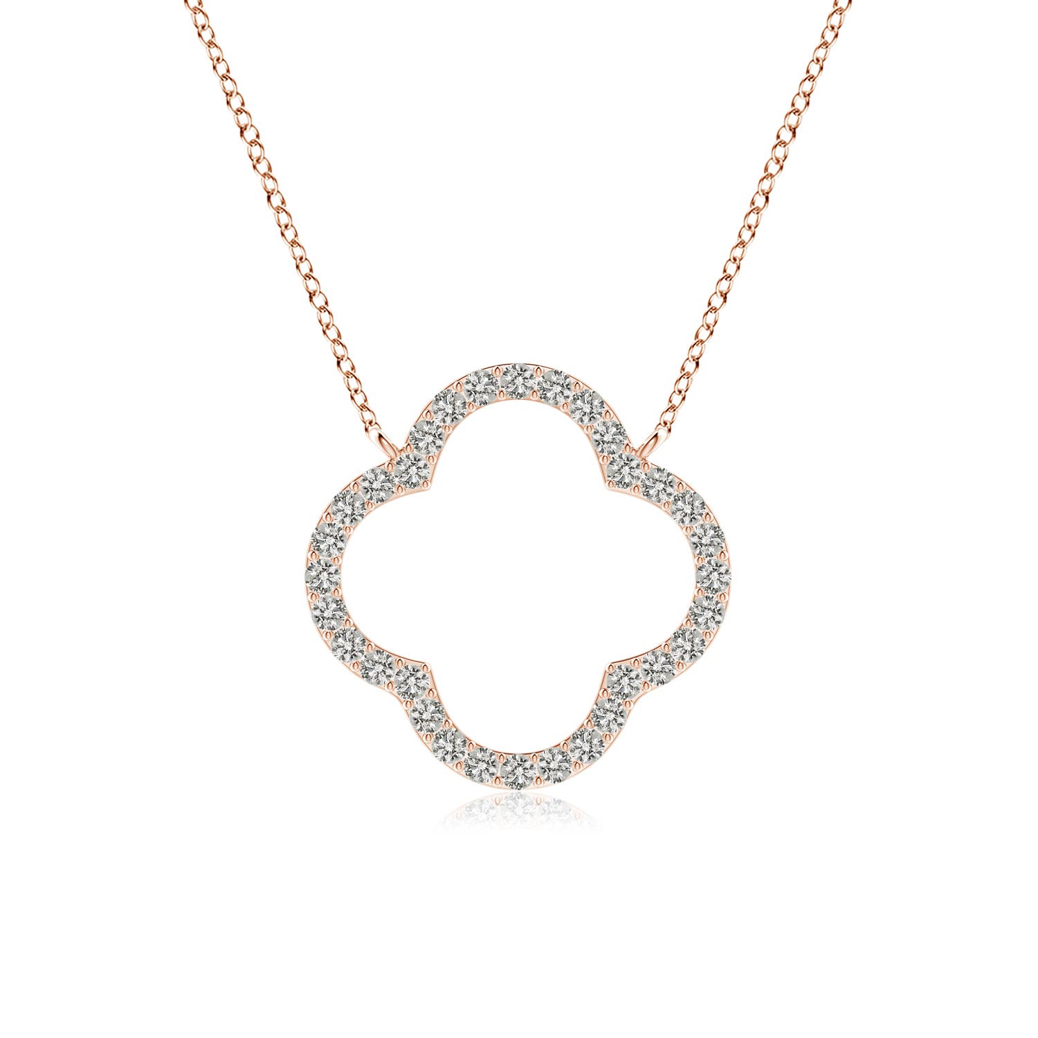 K, I3 / 0.38 CT / 14 KT Rose Gold