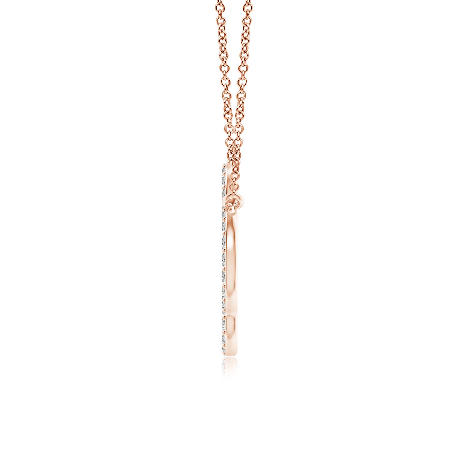 K, I3 / 0.38 CT / 14 KT Rose Gold