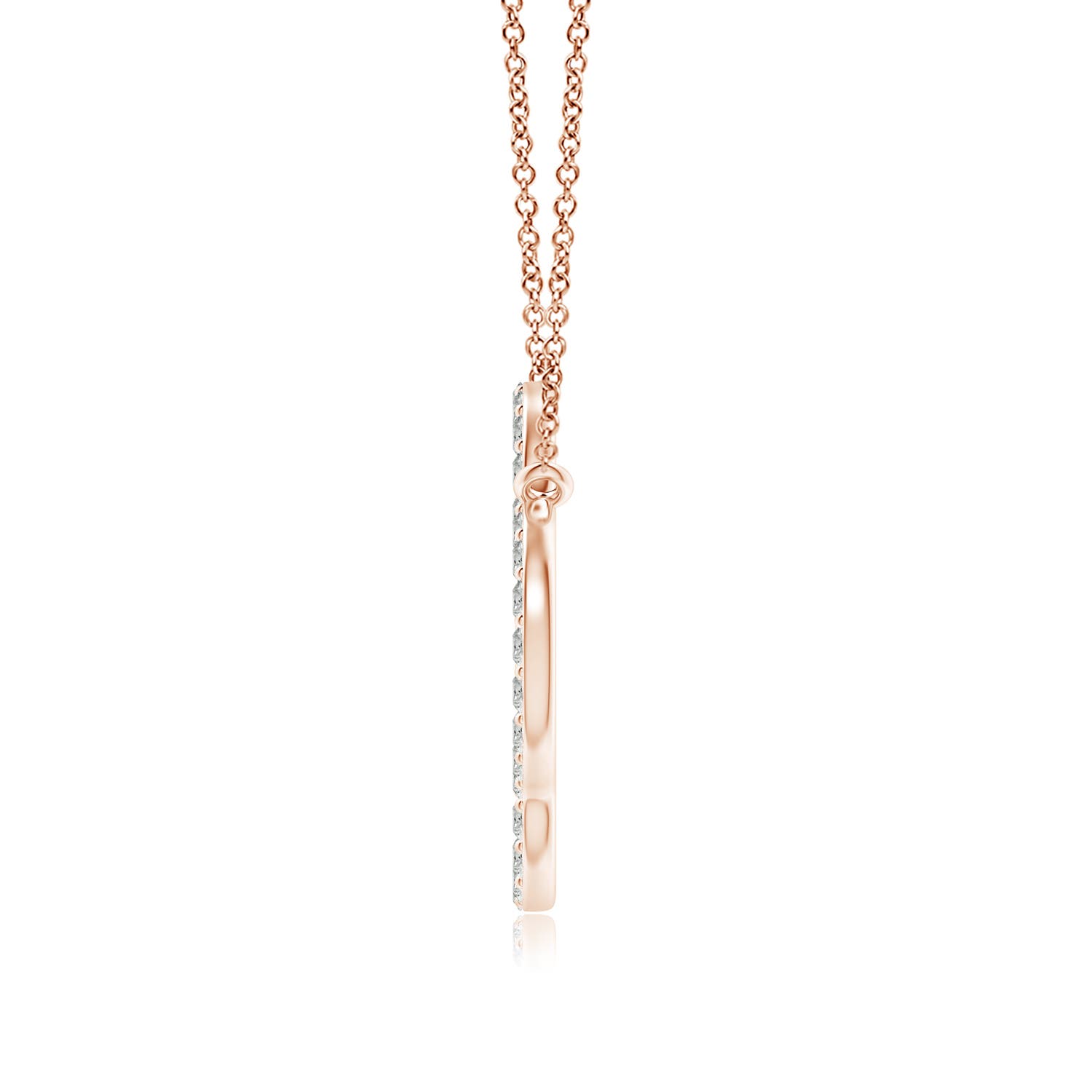 K, I3 / 0.62 CT / 14 KT Rose Gold