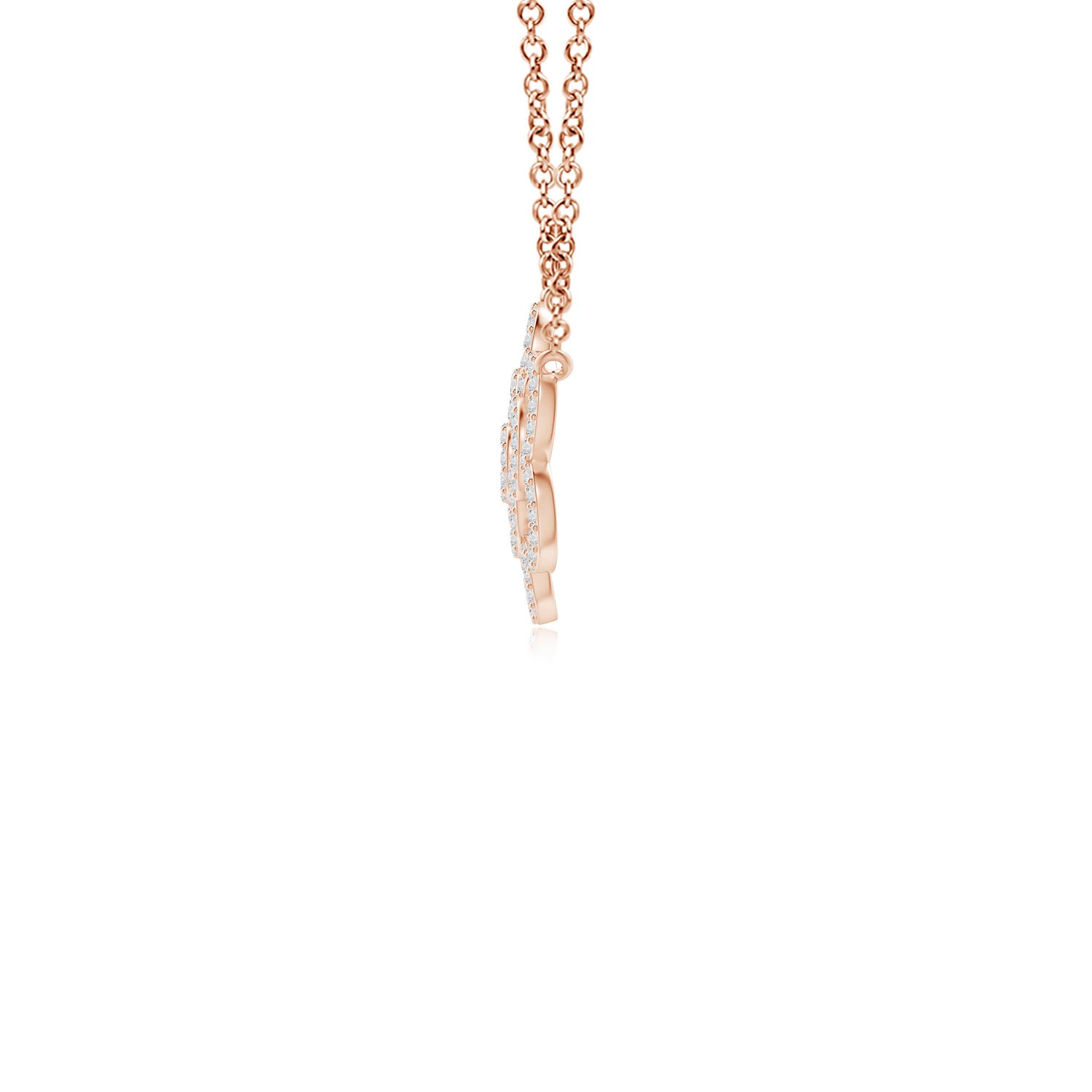 H, SI2 / 0.3 CT / 14 KT Rose Gold