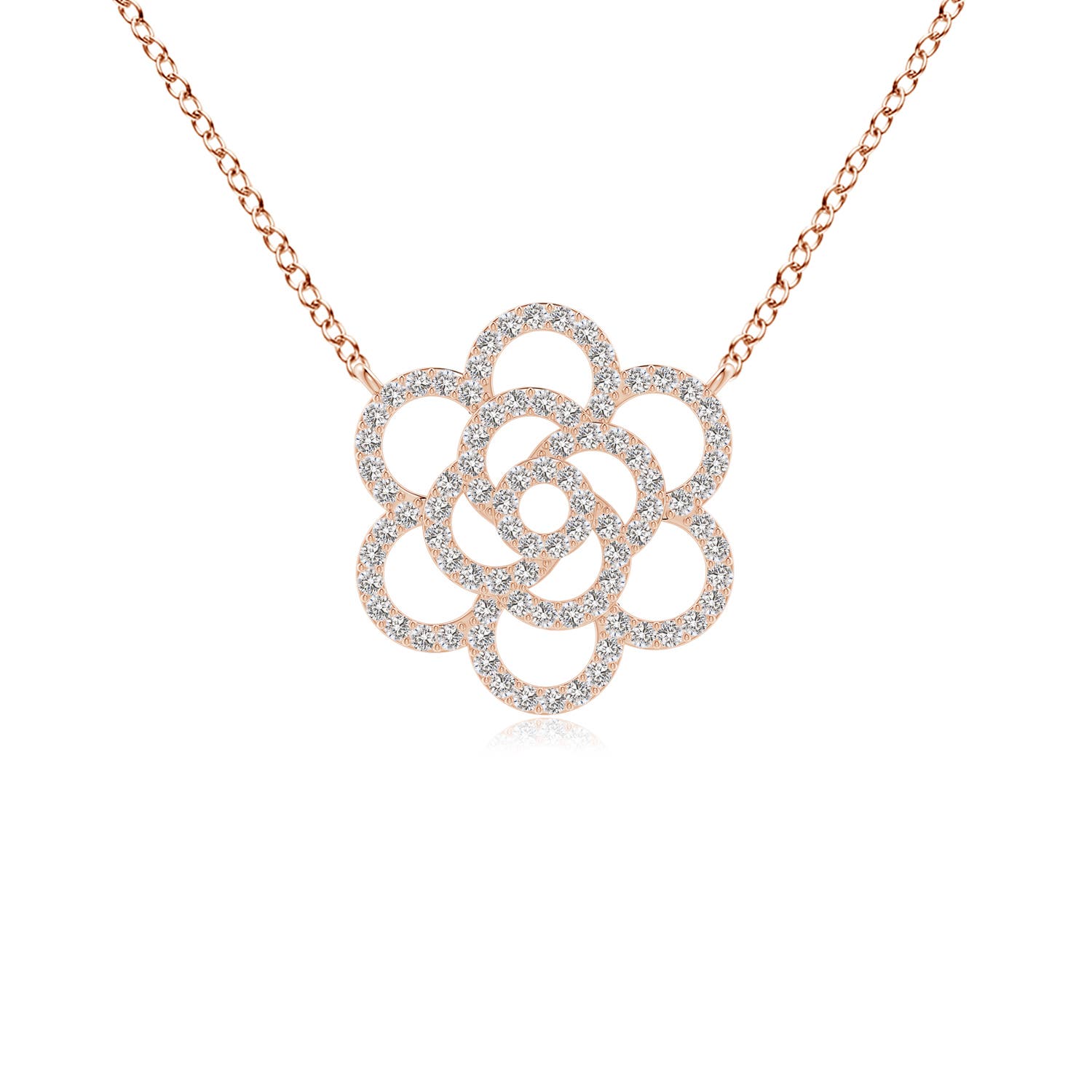 I-J, I1-I2 / 0.61 CT / 14 KT Rose Gold