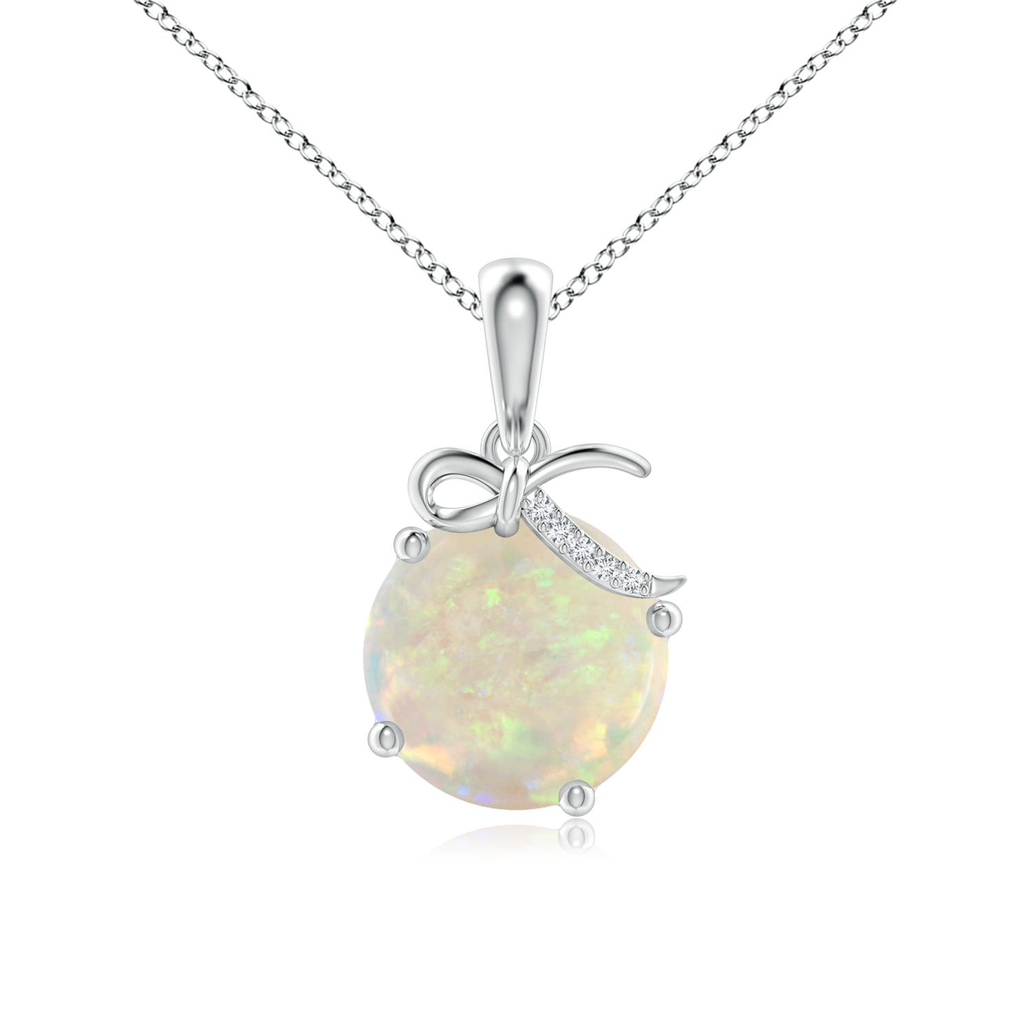 AAA - Opal / 1.92 CT / 14 KT White Gold