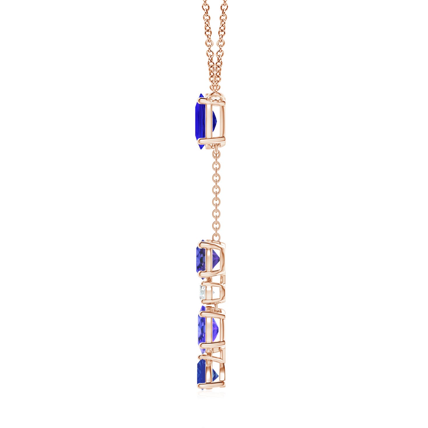 AAA - Tanzanite / 2.26 CT / 14 KT Rose Gold