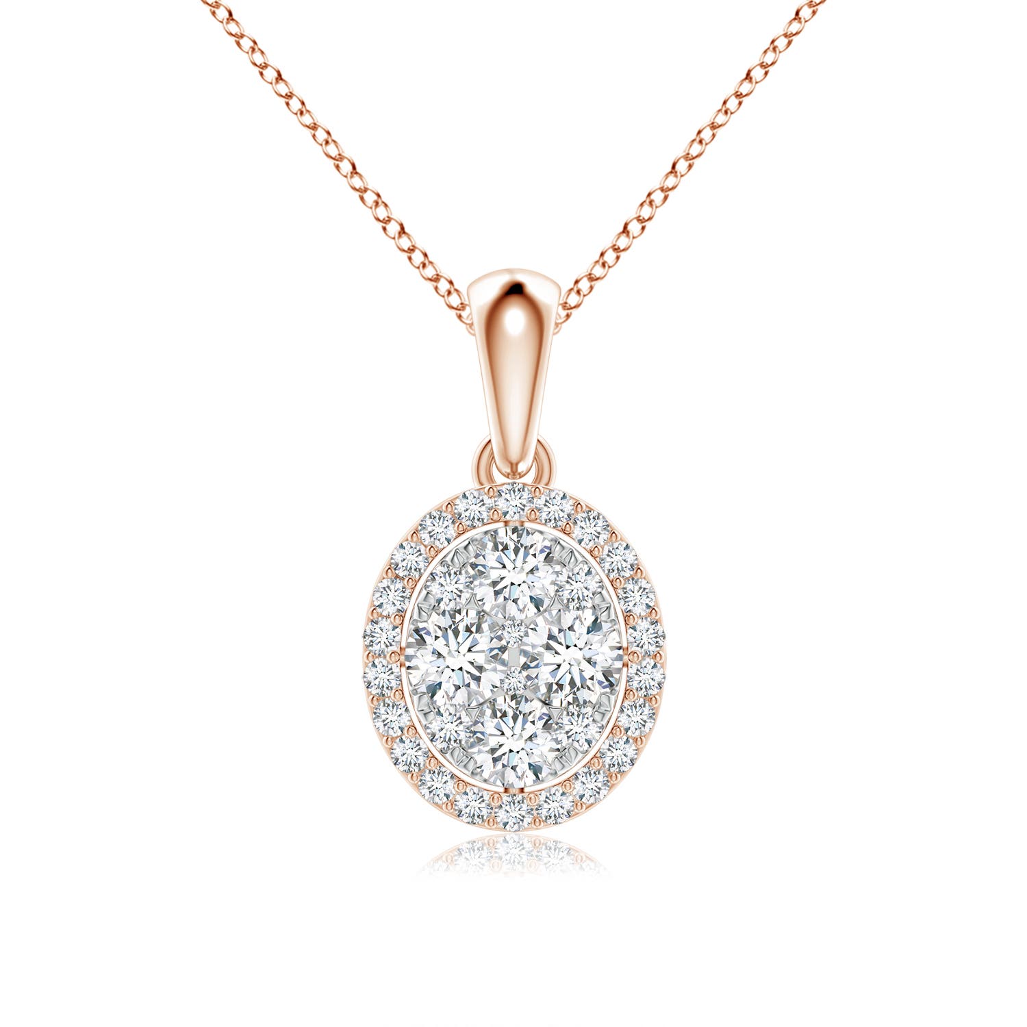 G, VS2 / 0.52 CT / 14 KT Rose Gold