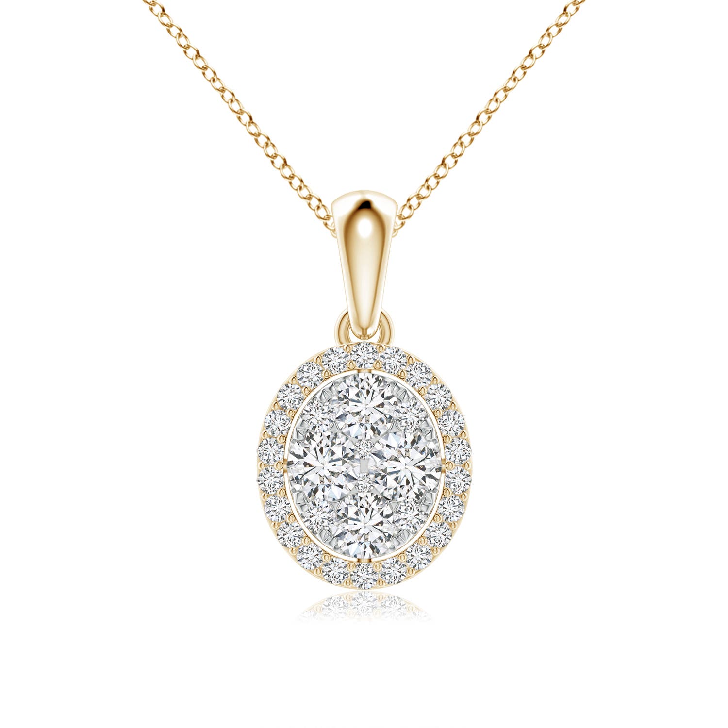 H, SI2 / 0.52 CT / 14 KT Yellow Gold