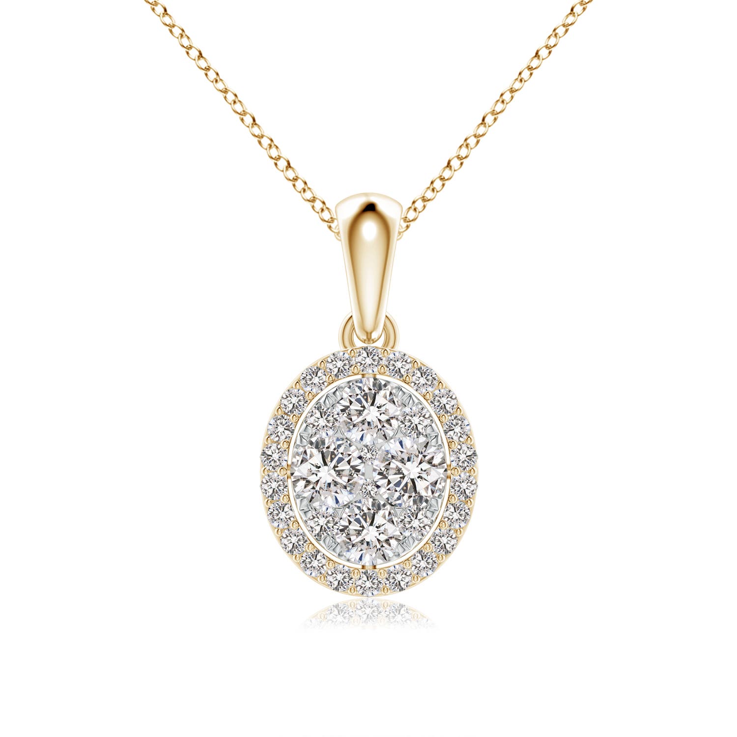 I-J, I1-I2 / 0.52 CT / 14 KT Yellow Gold