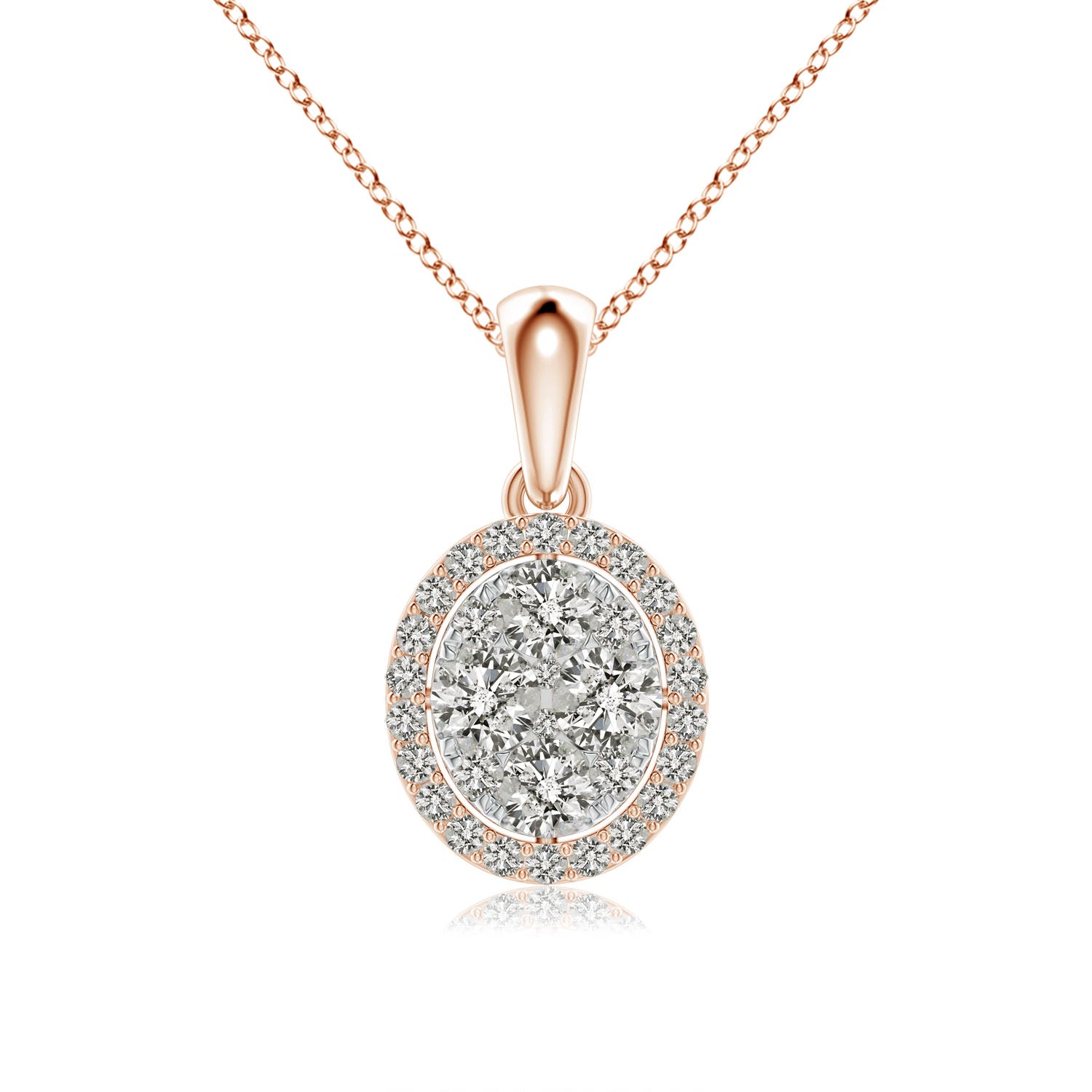 K, I3 / 0.52 CT / 14 KT Rose Gold