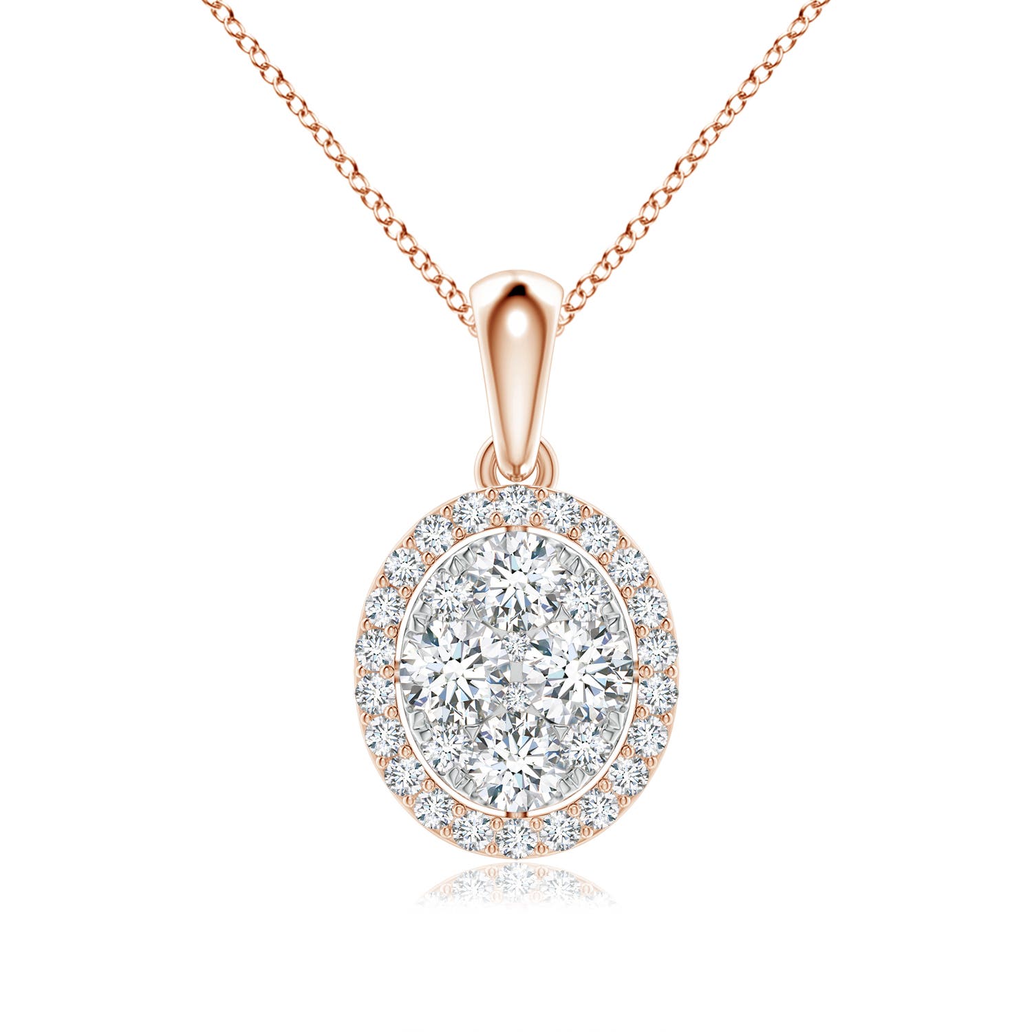 G, VS2 / 0.67 CT / 14 KT Rose Gold