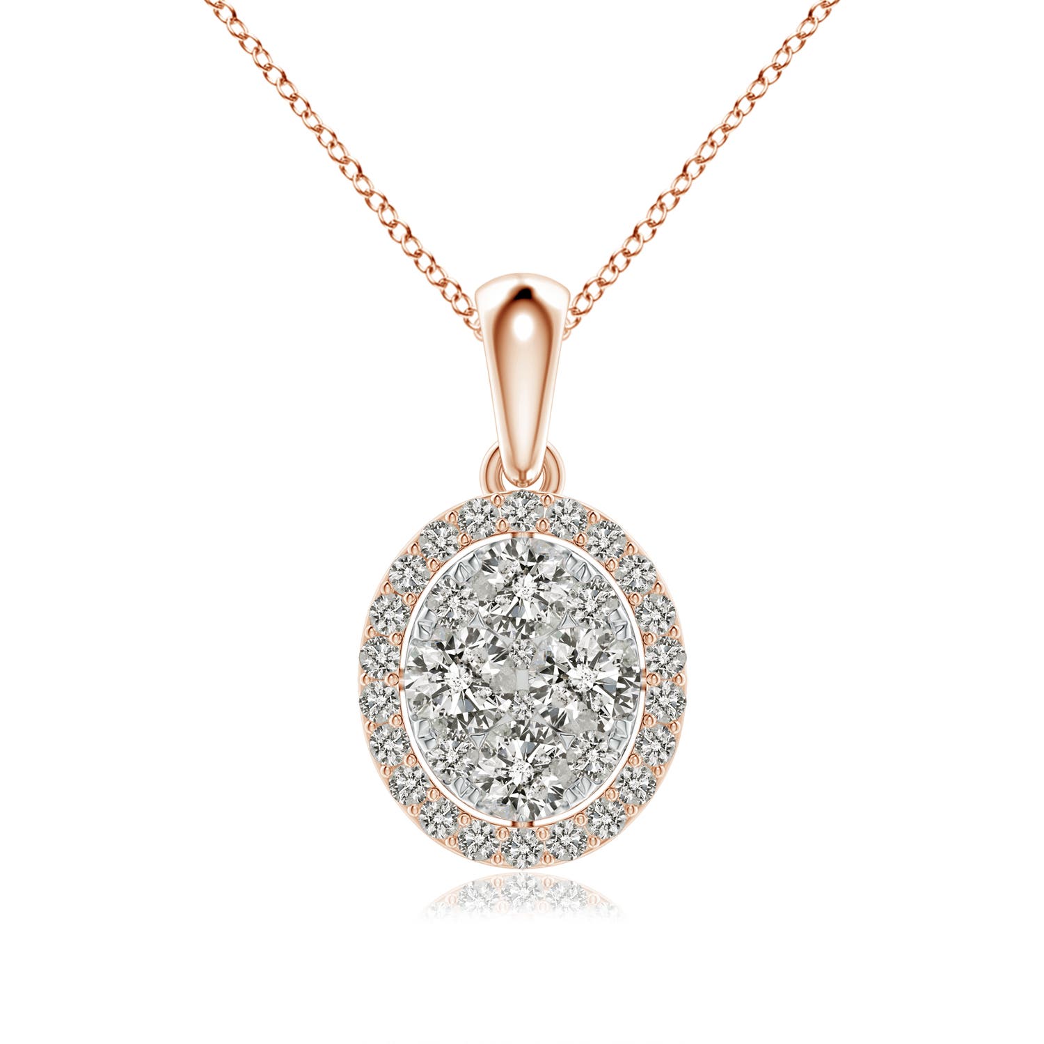 K, I3 / 0.67 CT / 14 KT Rose Gold