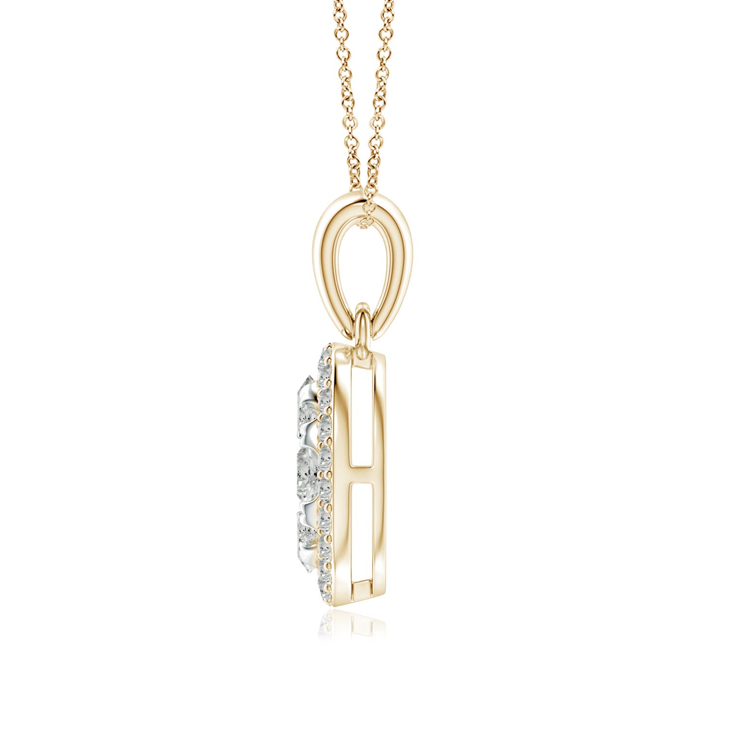 K, I3 / 0.67 CT / 14 KT Yellow Gold