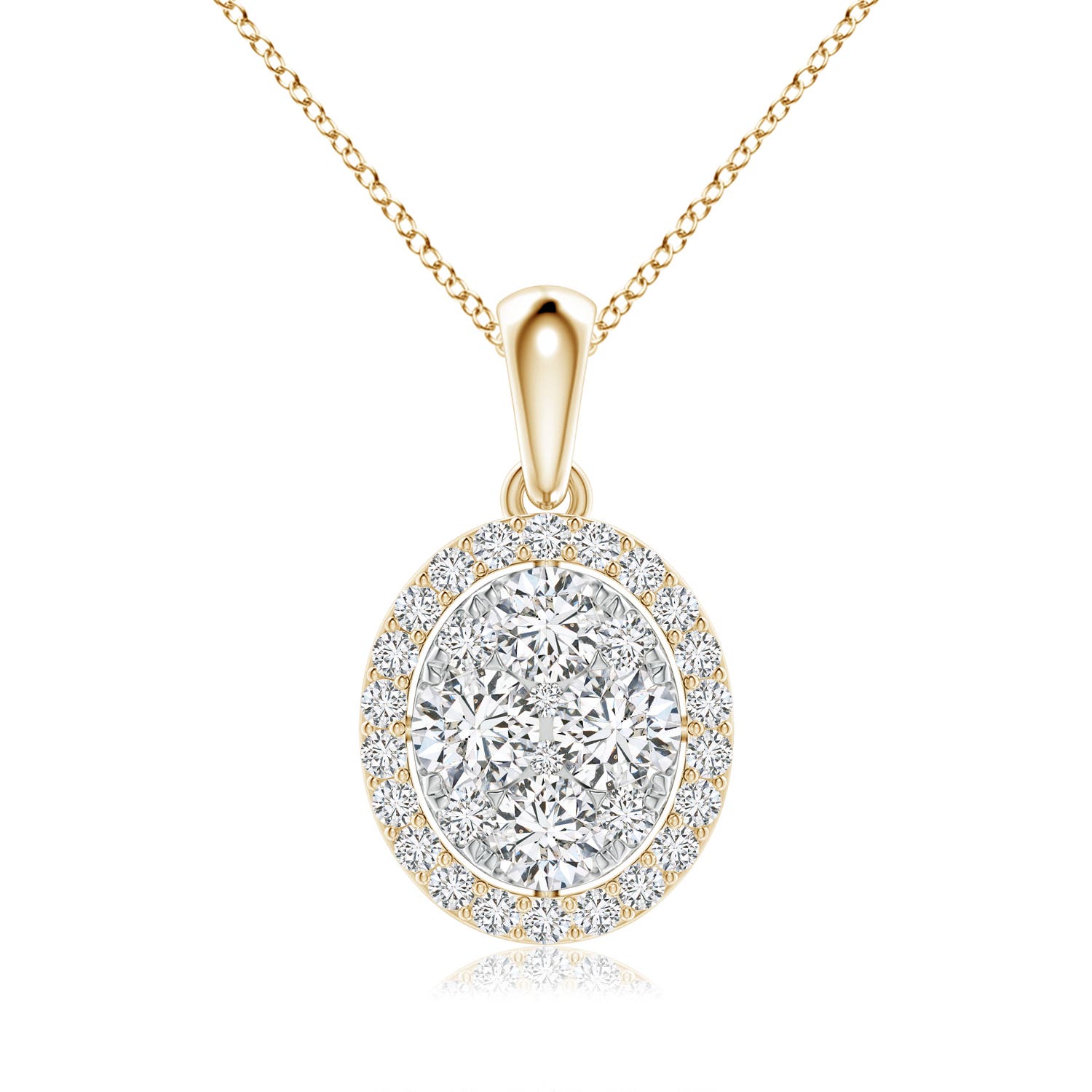 H, SI2 / 0.84 CT / 14 KT Yellow Gold