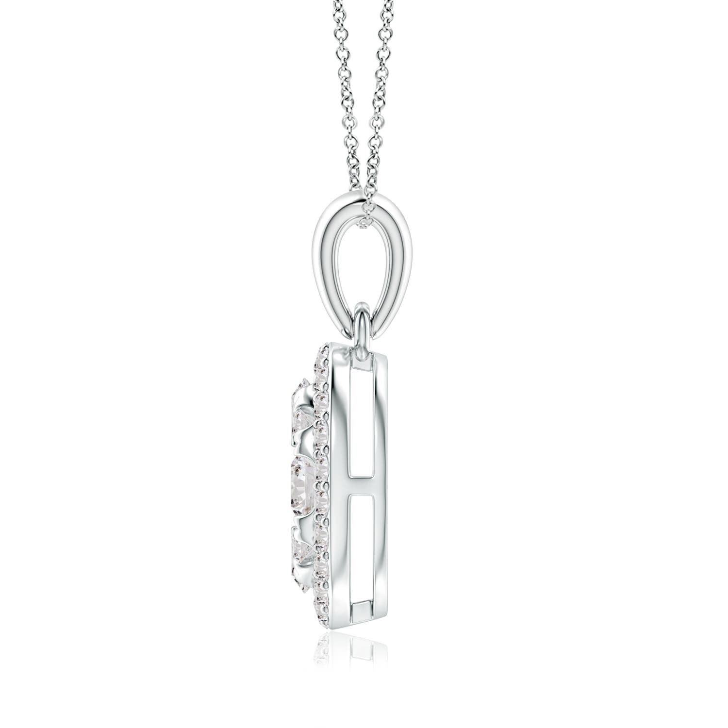 I-J, I1-I2 / 0.84 CT / 14 KT White Gold