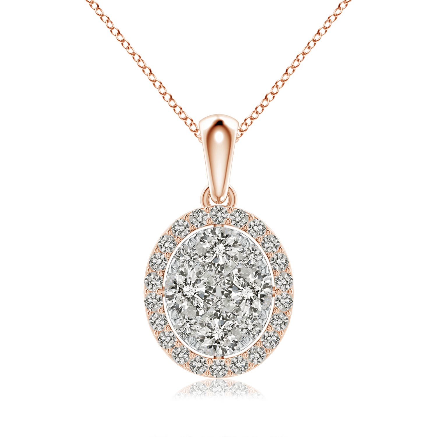 K, I3 / 0.84 CT / 14 KT Rose Gold