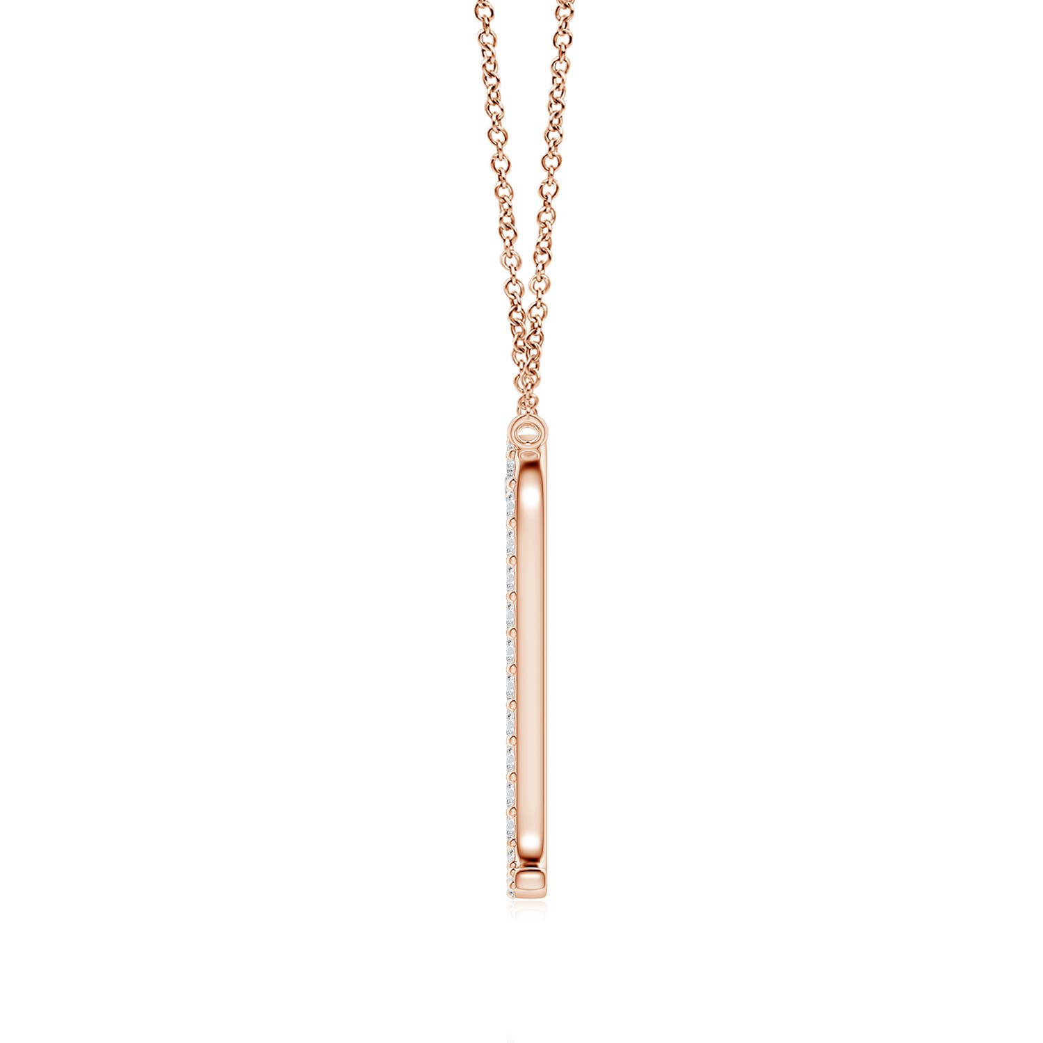 H, SI2 / 0.21 CT / 14 KT Rose Gold