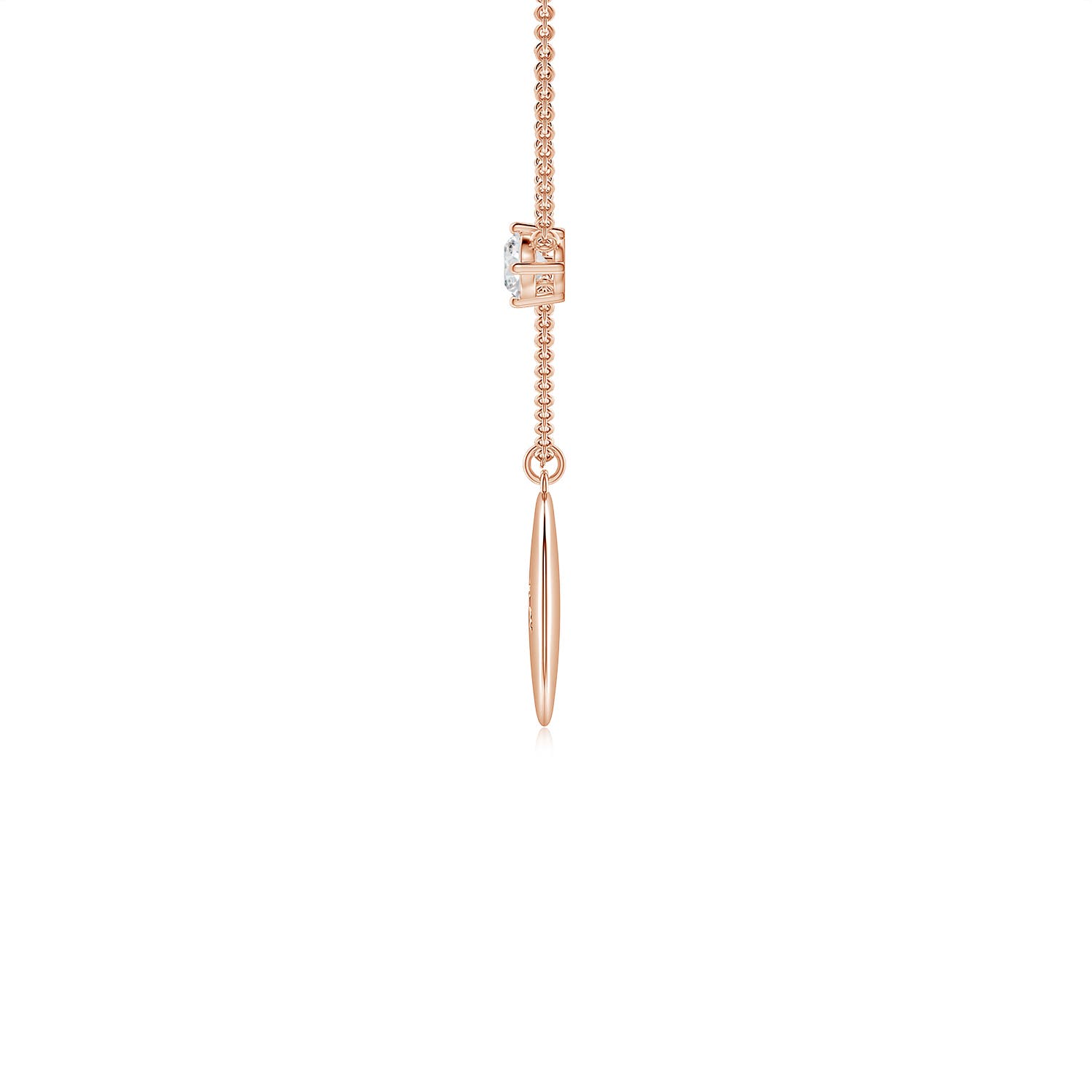 H, SI2 / 0.25 CT / 14 KT Rose Gold