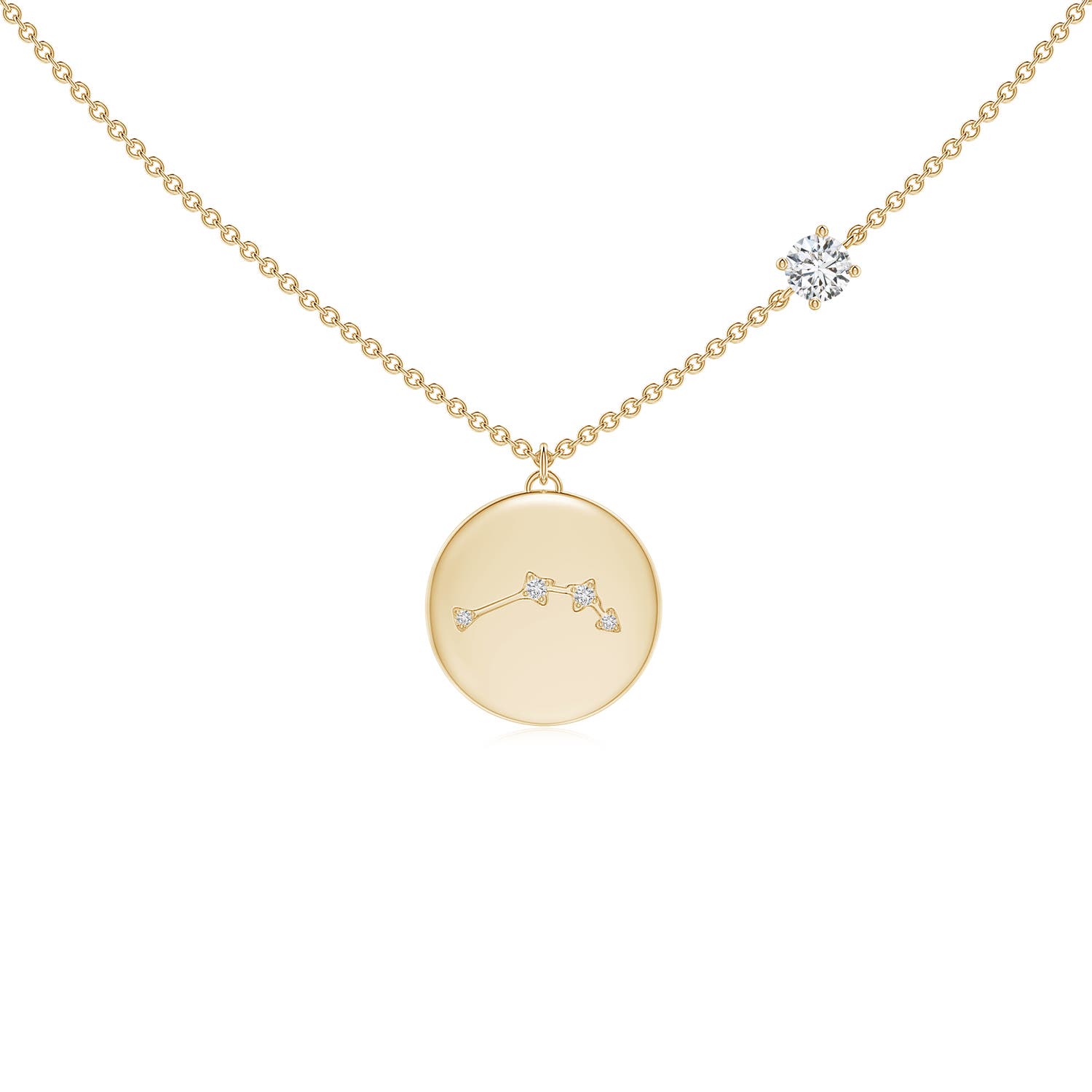 H, SI2 / 0.25 CT / 14 KT Yellow Gold