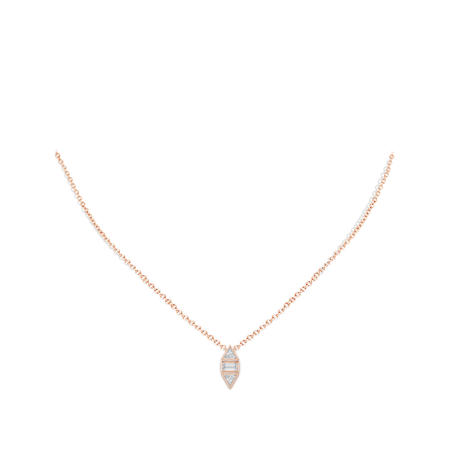 G, VS2 / 0.53 CT / 14 KT Rose Gold